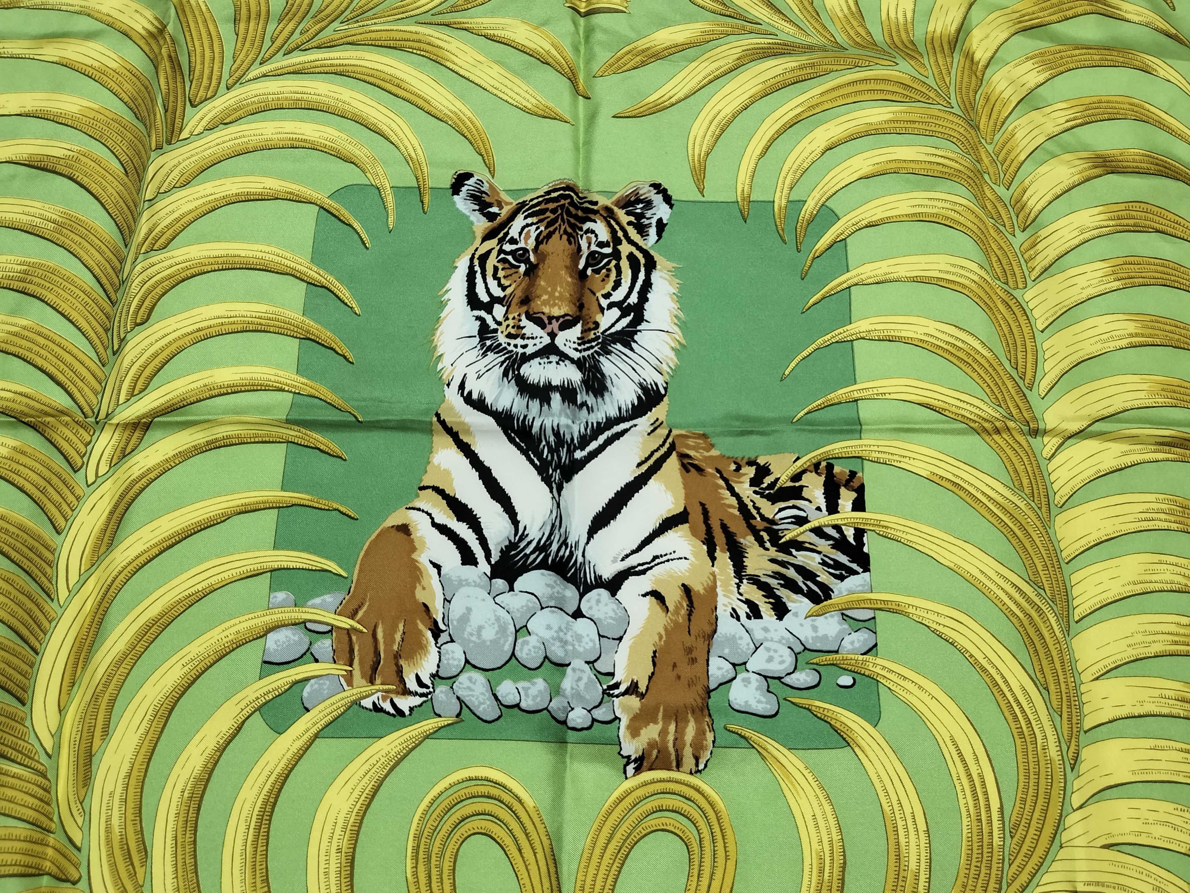 Hermes Tigre Royal Silk Scarf