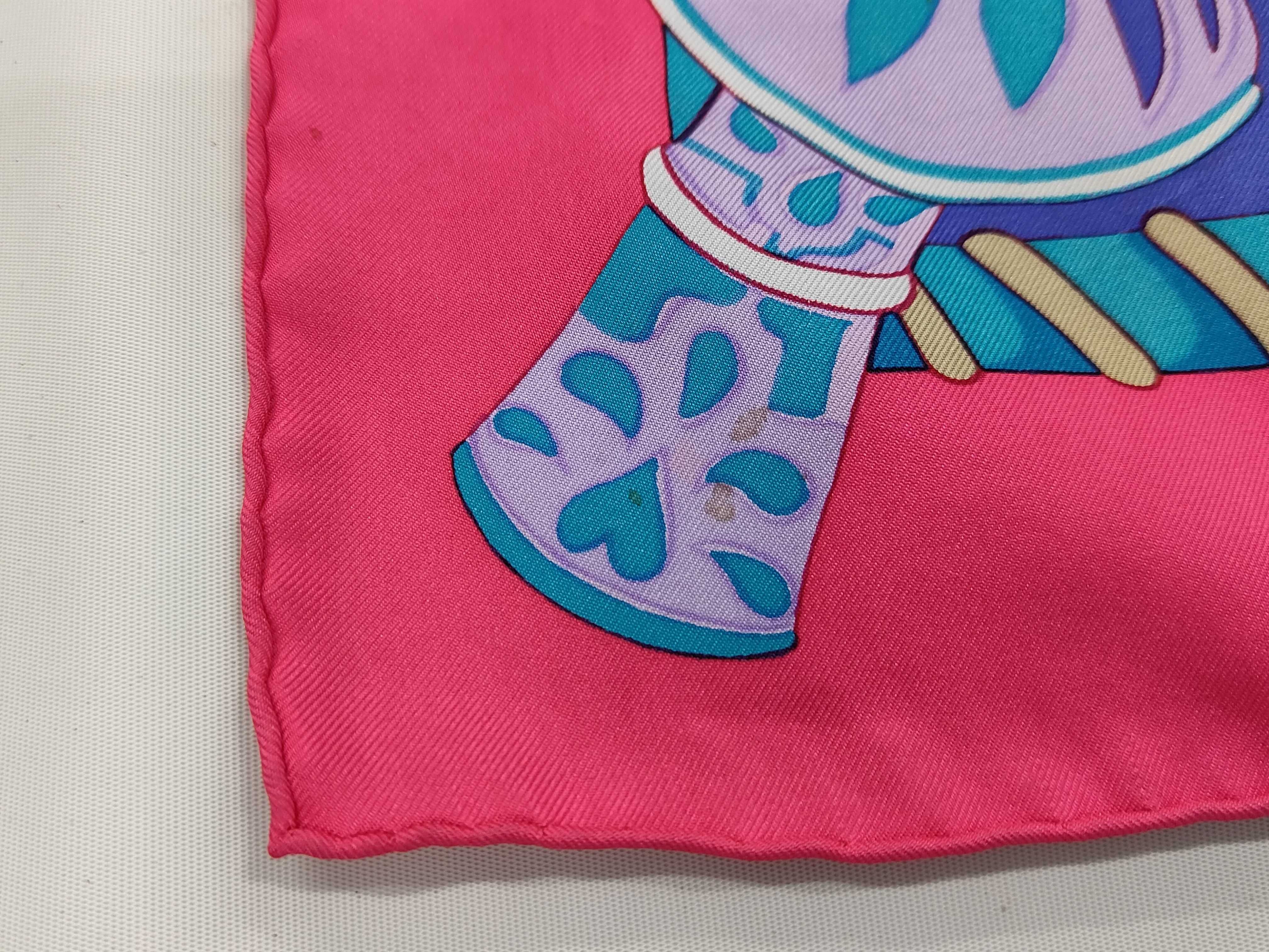 Hermes Etendards et Bannieres Silk Scarf