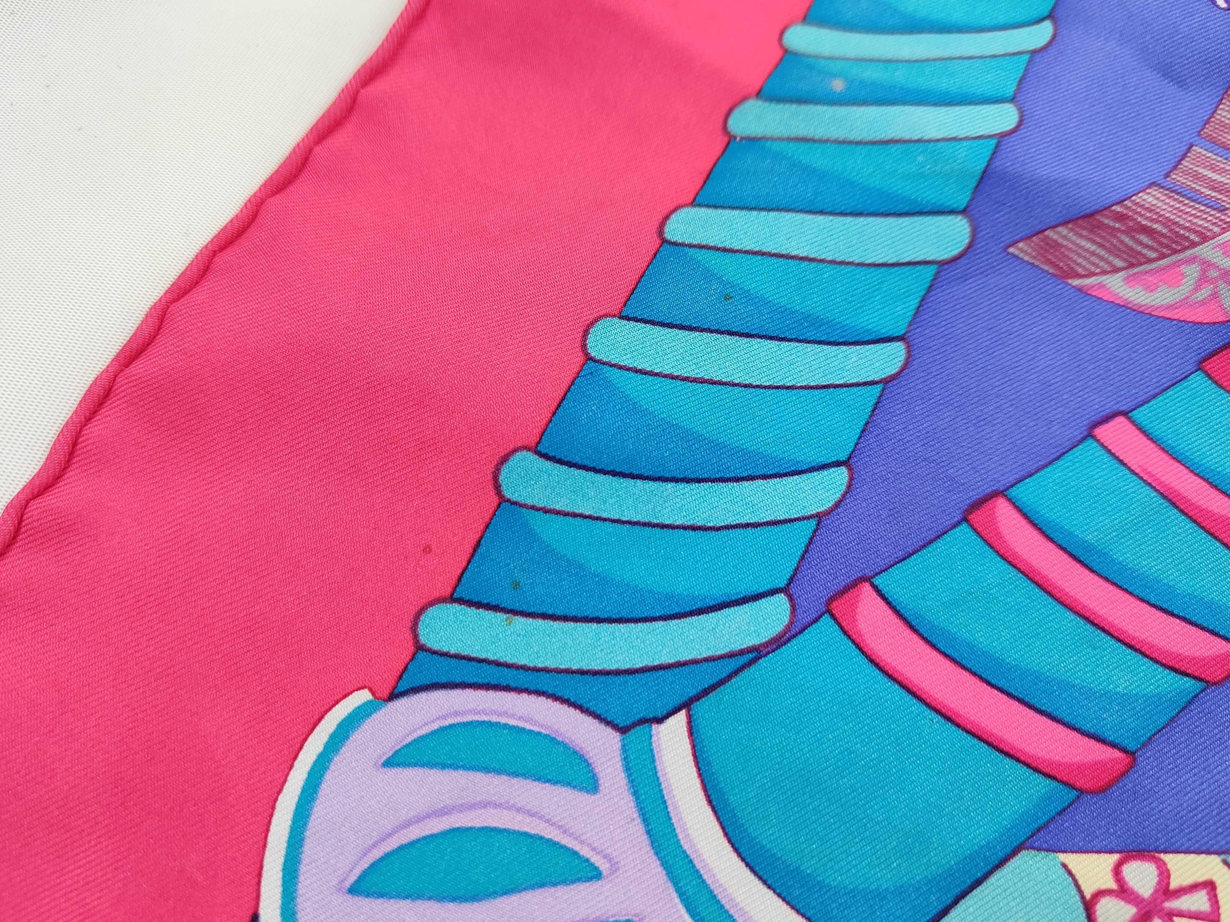 Hermes Etendards et Bannieres Silk Scarf