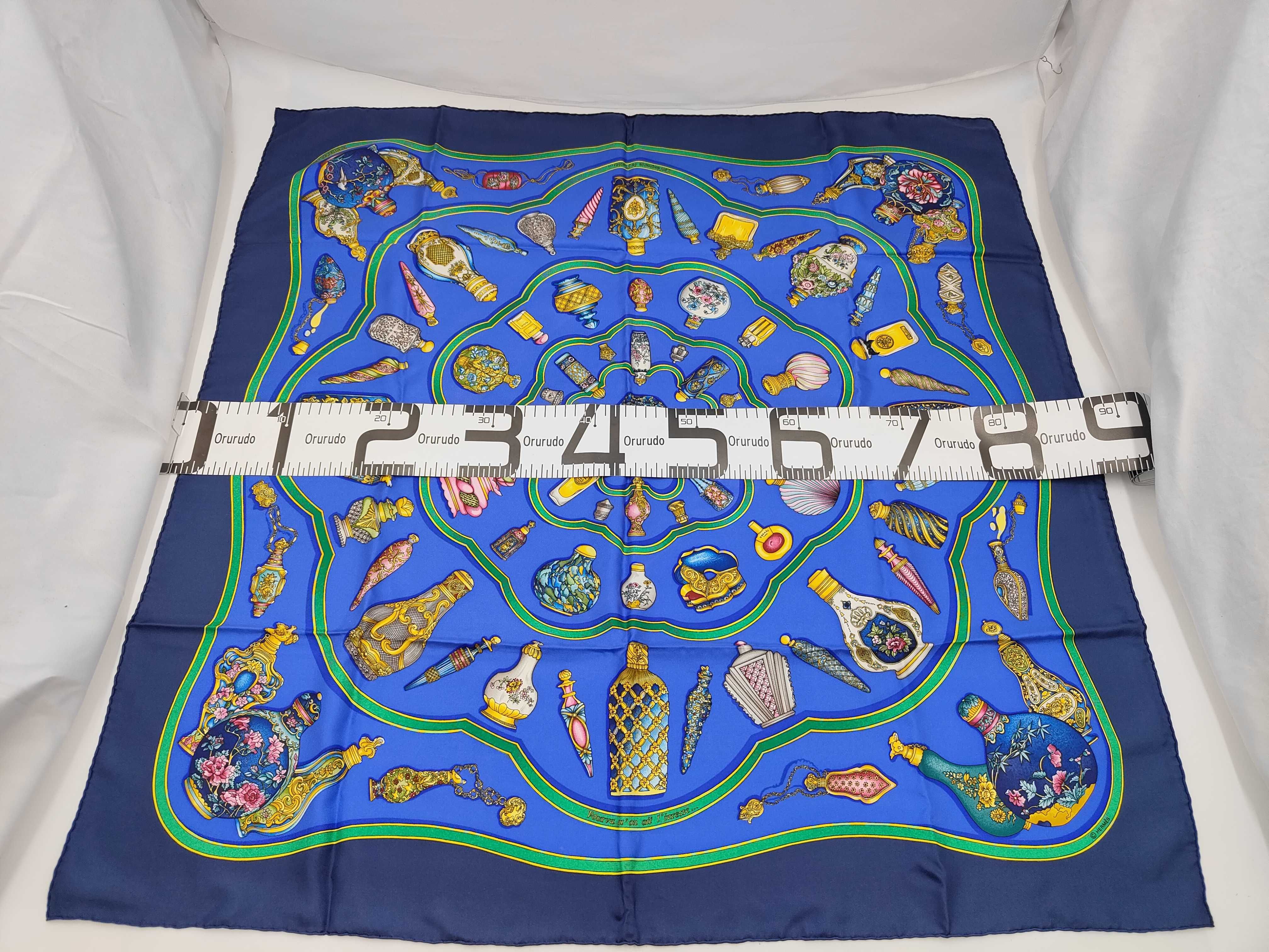 Hermes Qu'importe le Flacon Silk Scarf