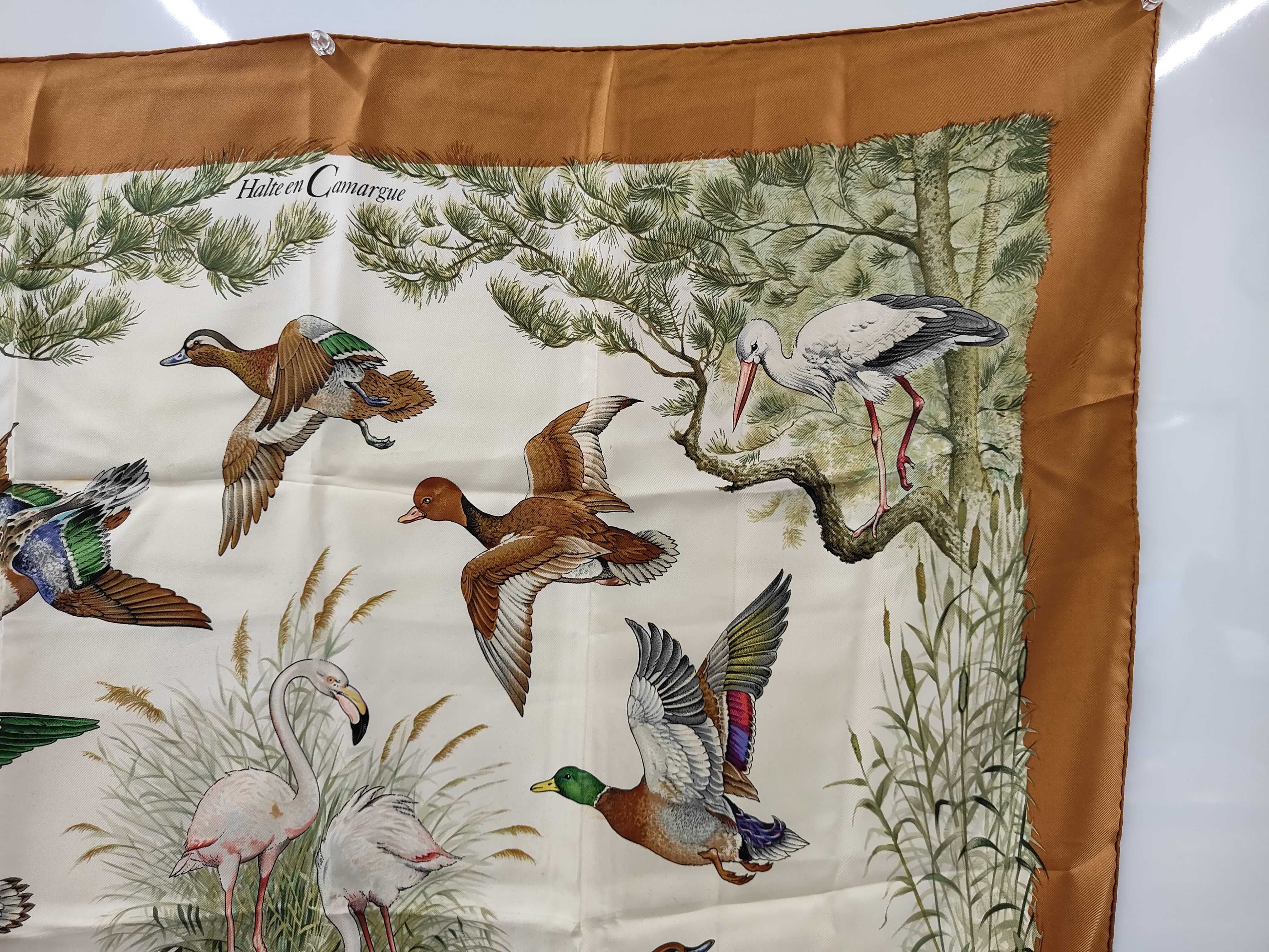 Hermes Silk Halte en Camargue Scarf by Robert Dallet