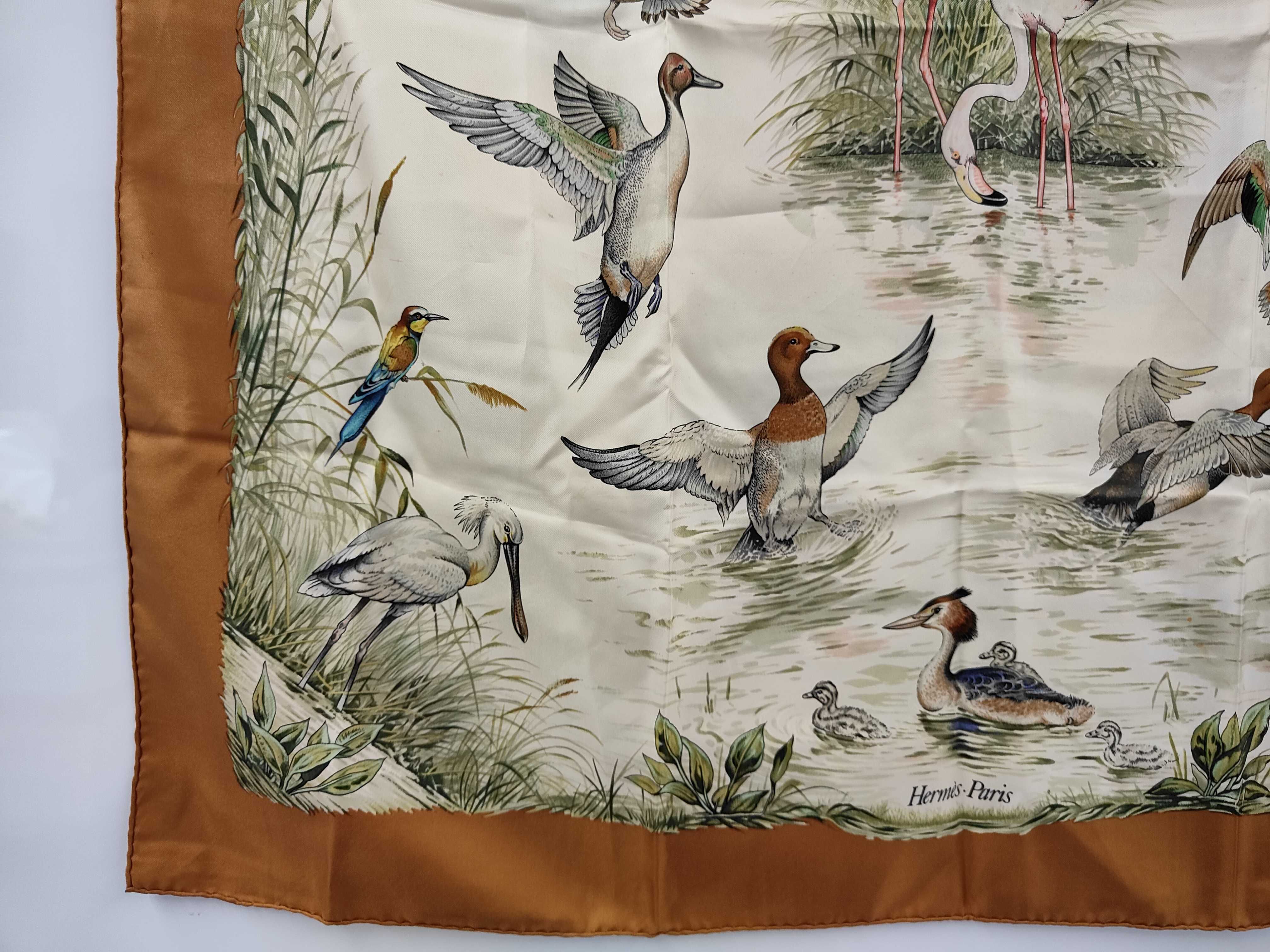 Hermes Silk Halte en Camargue Scarf by Robert Dallet