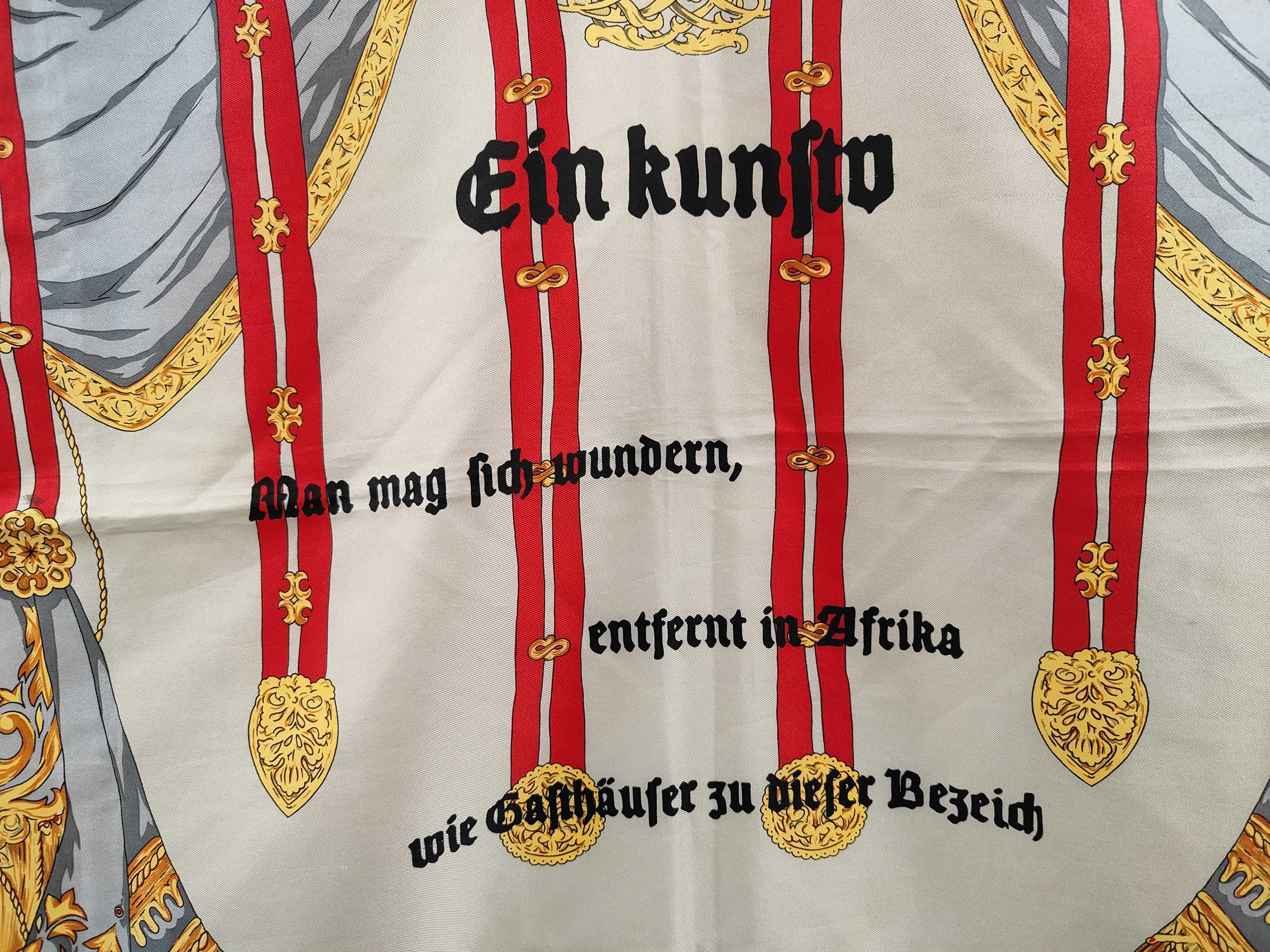 Hermes Ankunft Silk Carre 90 Scarf