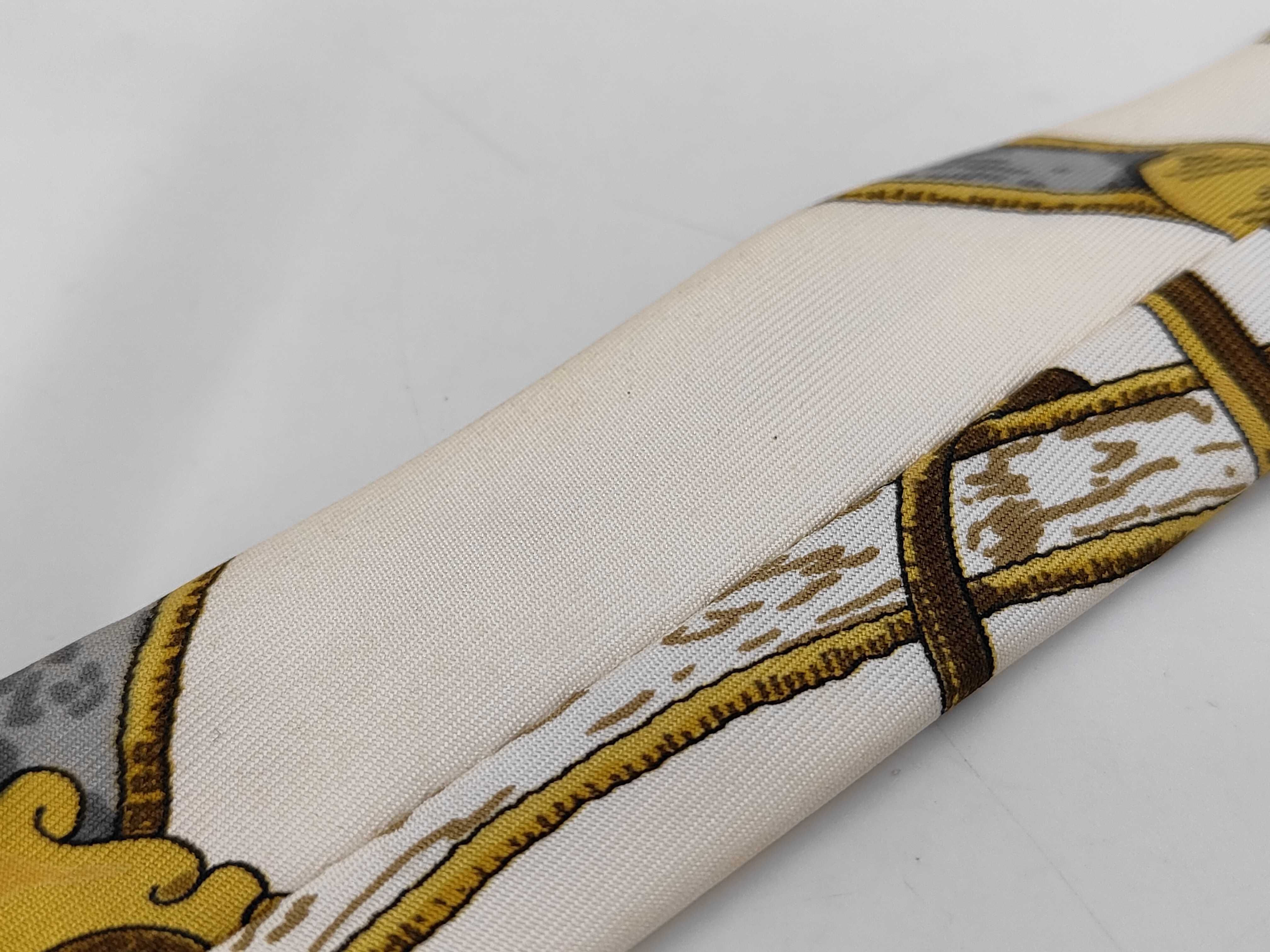 A Pair of Hermes Daimyo Silk Suspenders