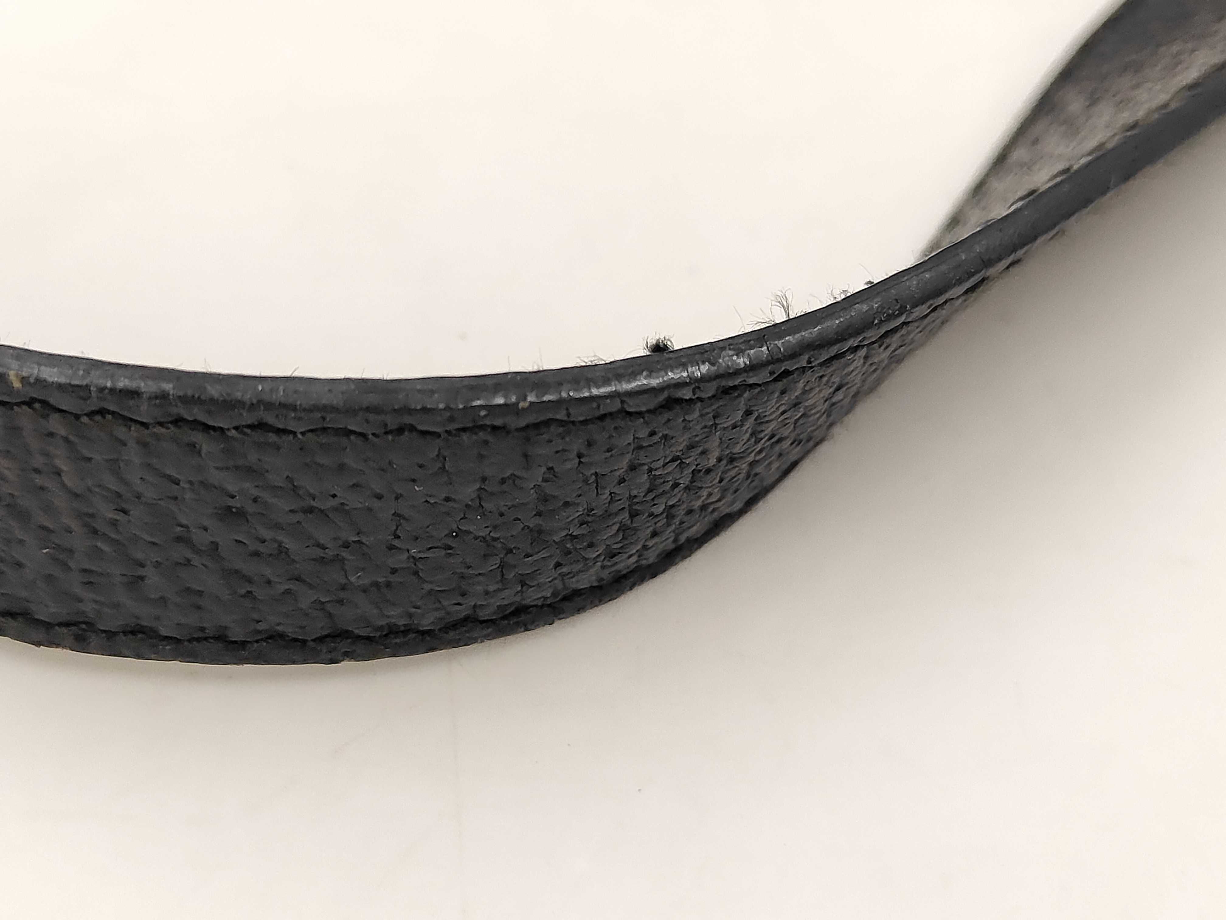 BVLGARI Logomania Black Canvas and Leather Baguette Shoulder Bag