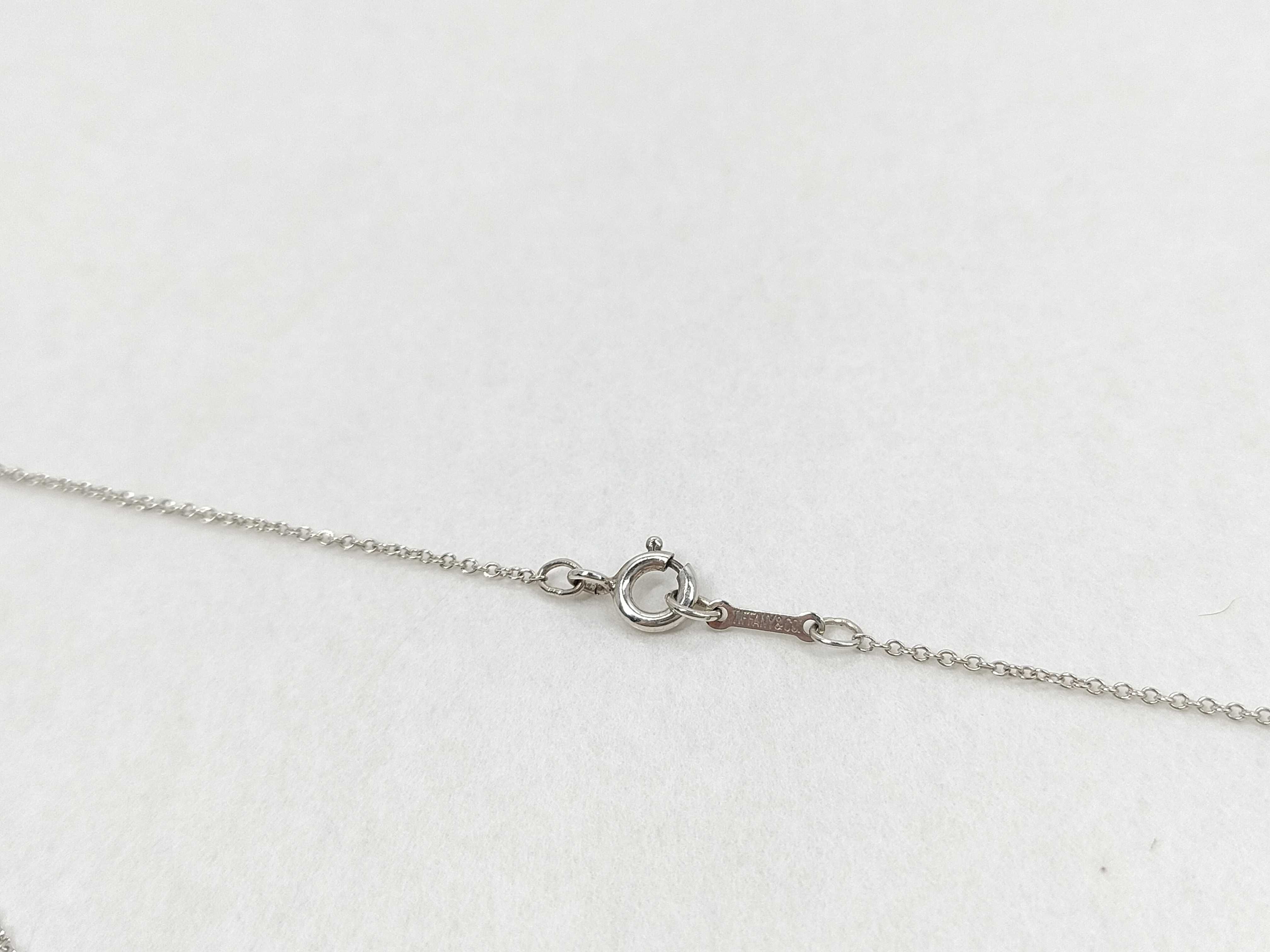 Tiffany & Co. Elsa Peretti Sterling Silver Full Heart Pendant Necklace