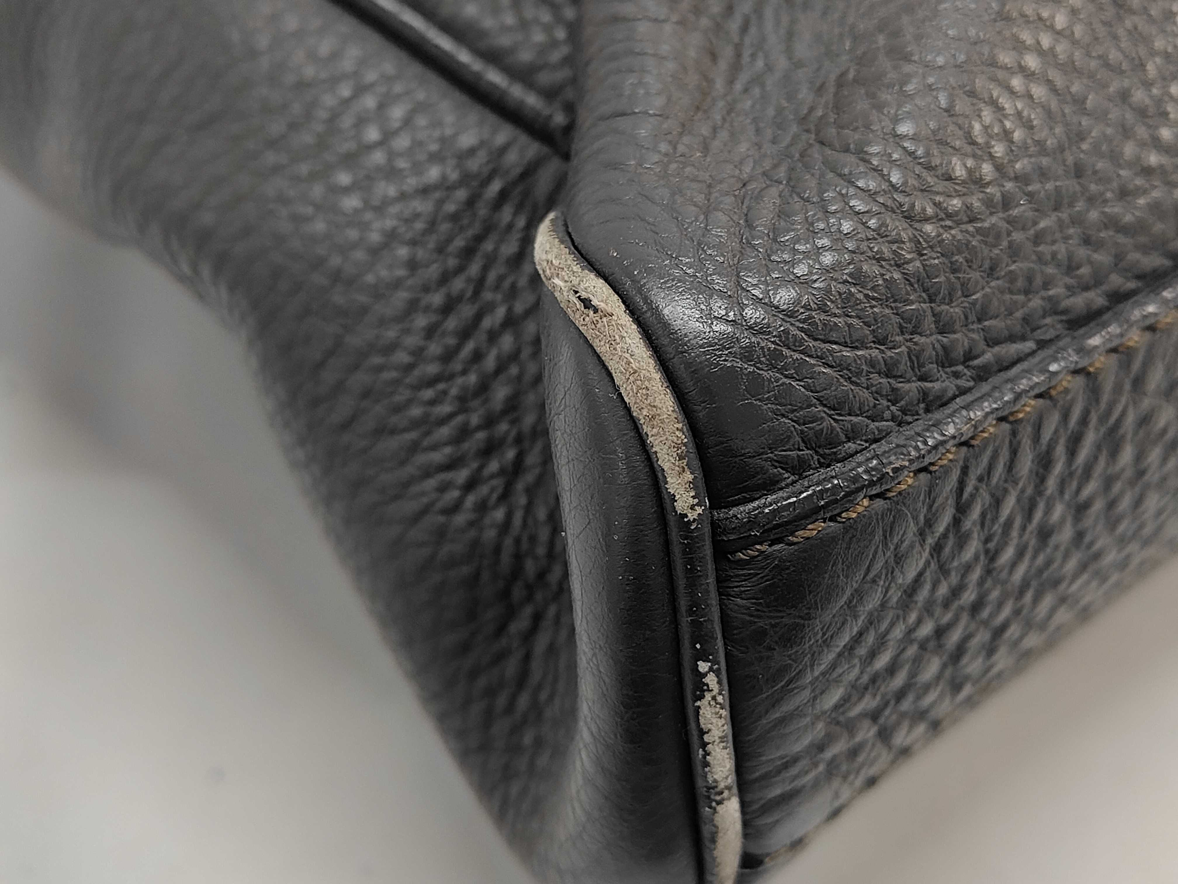 Ermenegildo Zegna Pebbled Leather Briefcase