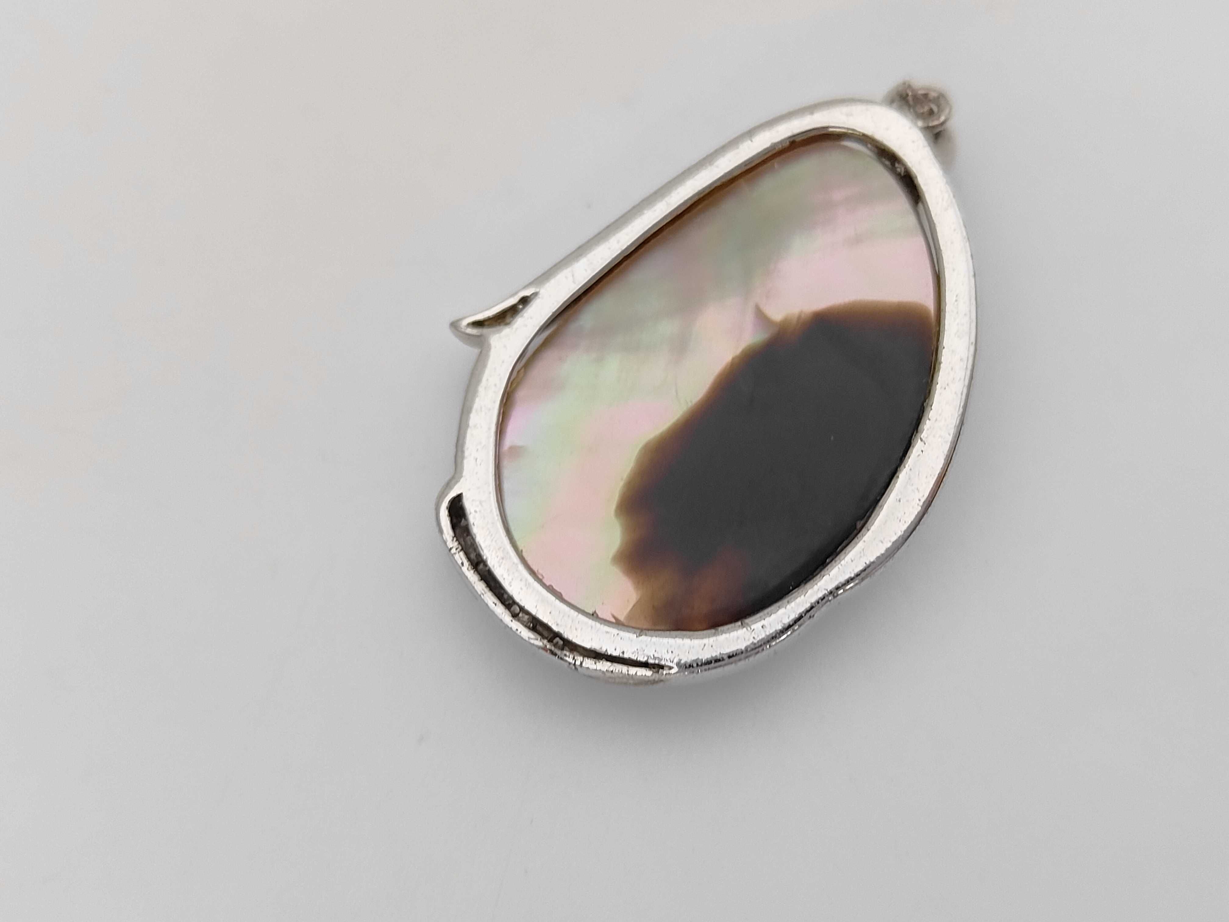 Mabe Pearl Pendant in Sterling Silver