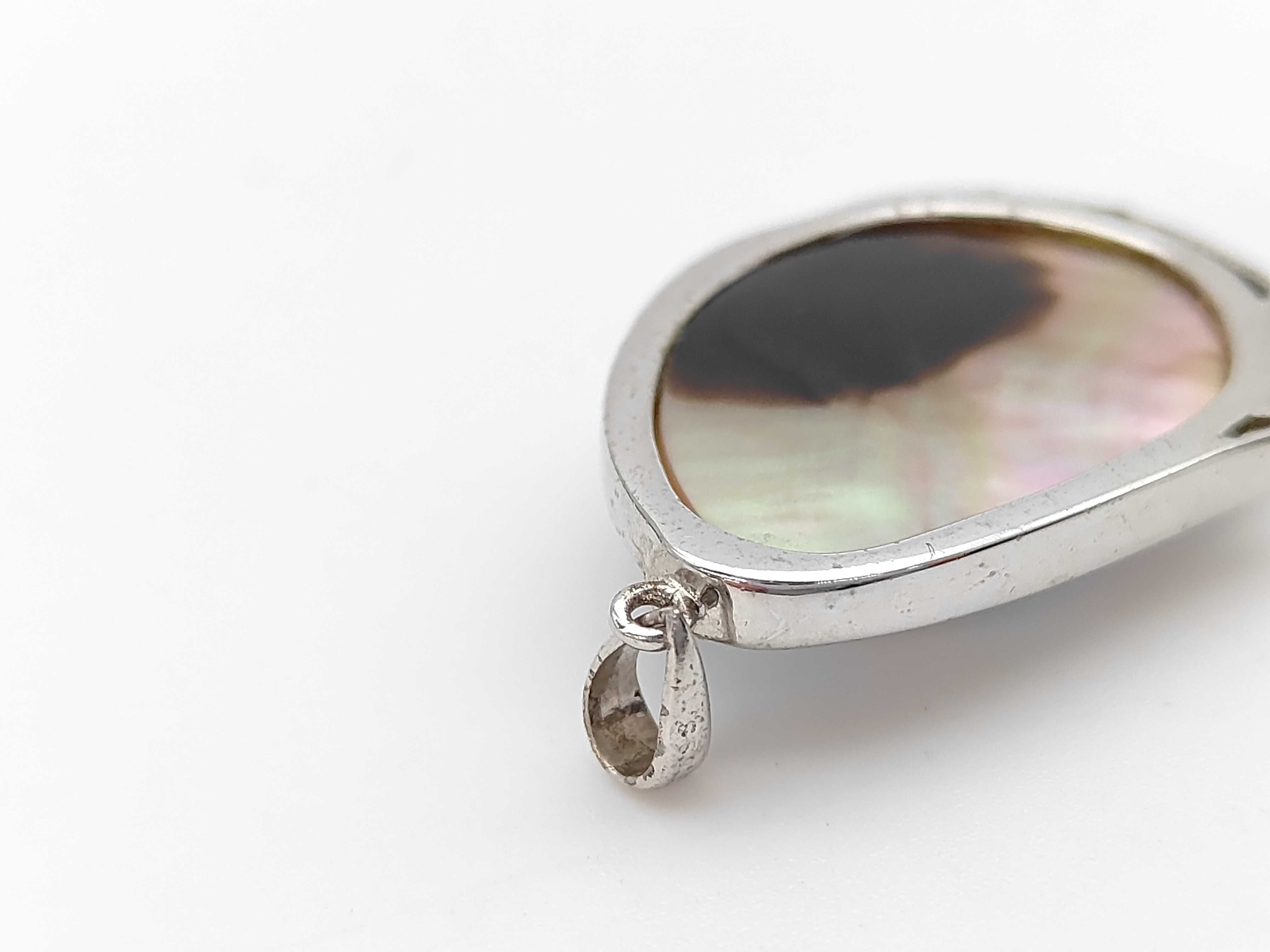 Mabe Pearl Pendant in Sterling Silver