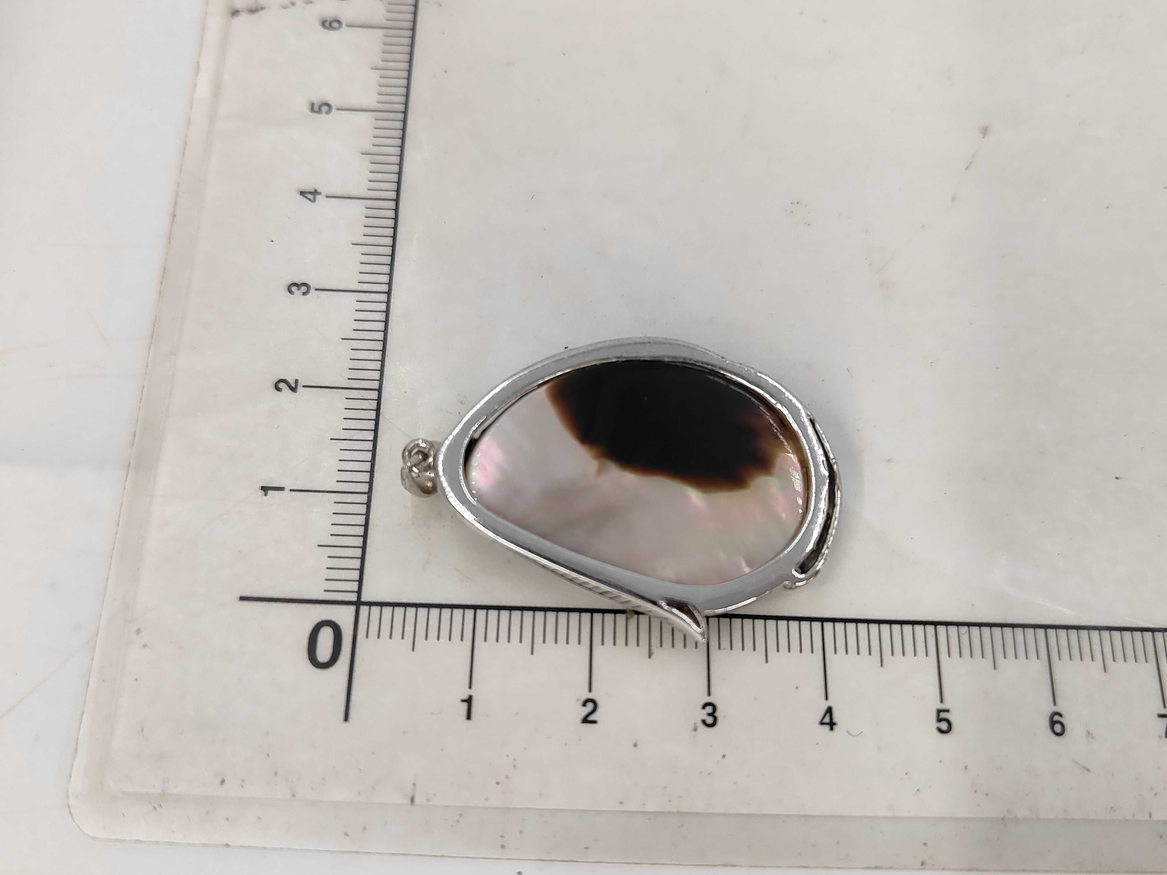 Mabe Pearl Pendant in Sterling Silver