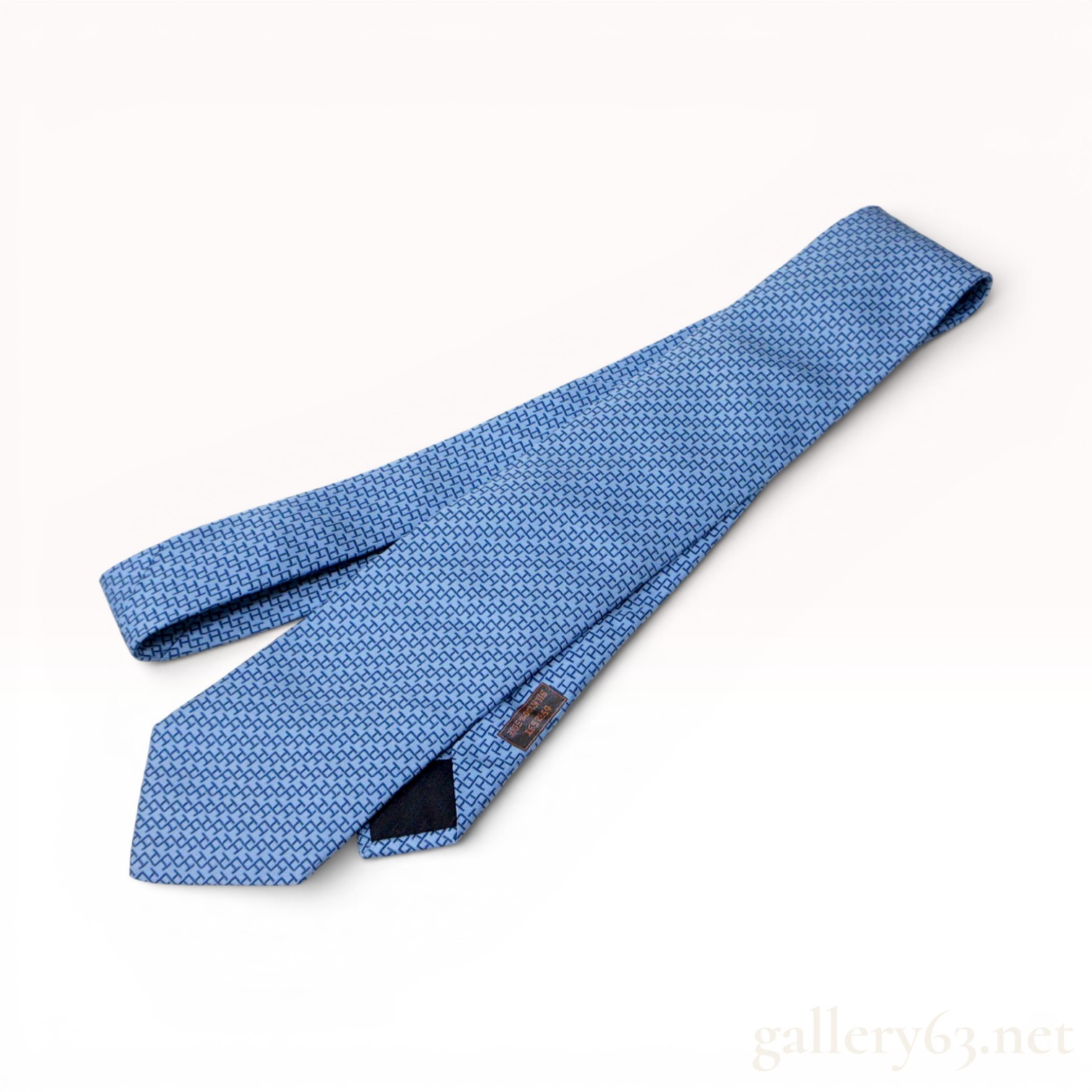 Hermes Silk Jacquard H Motif Necktie