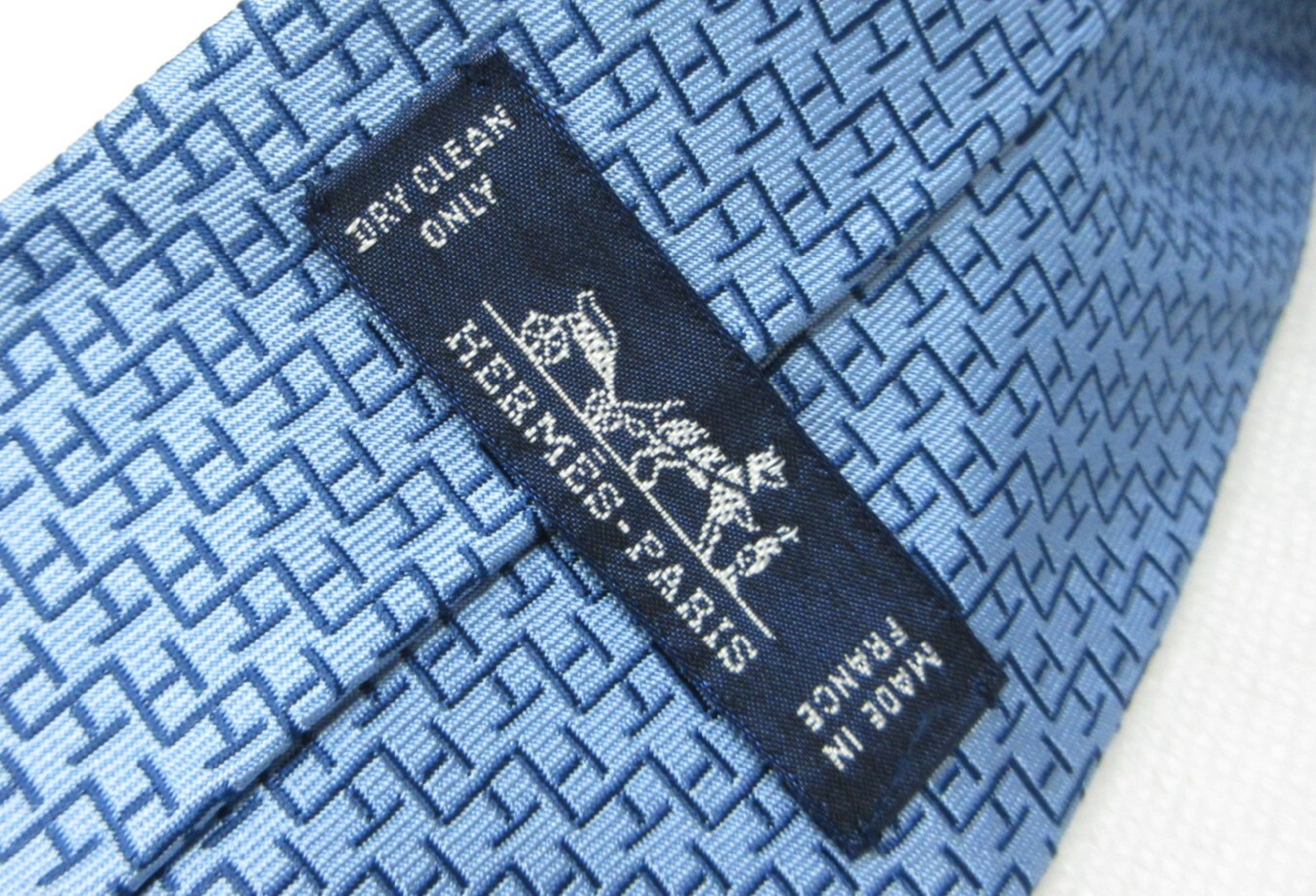 Hermes Silk Jacquard H Motif Necktie