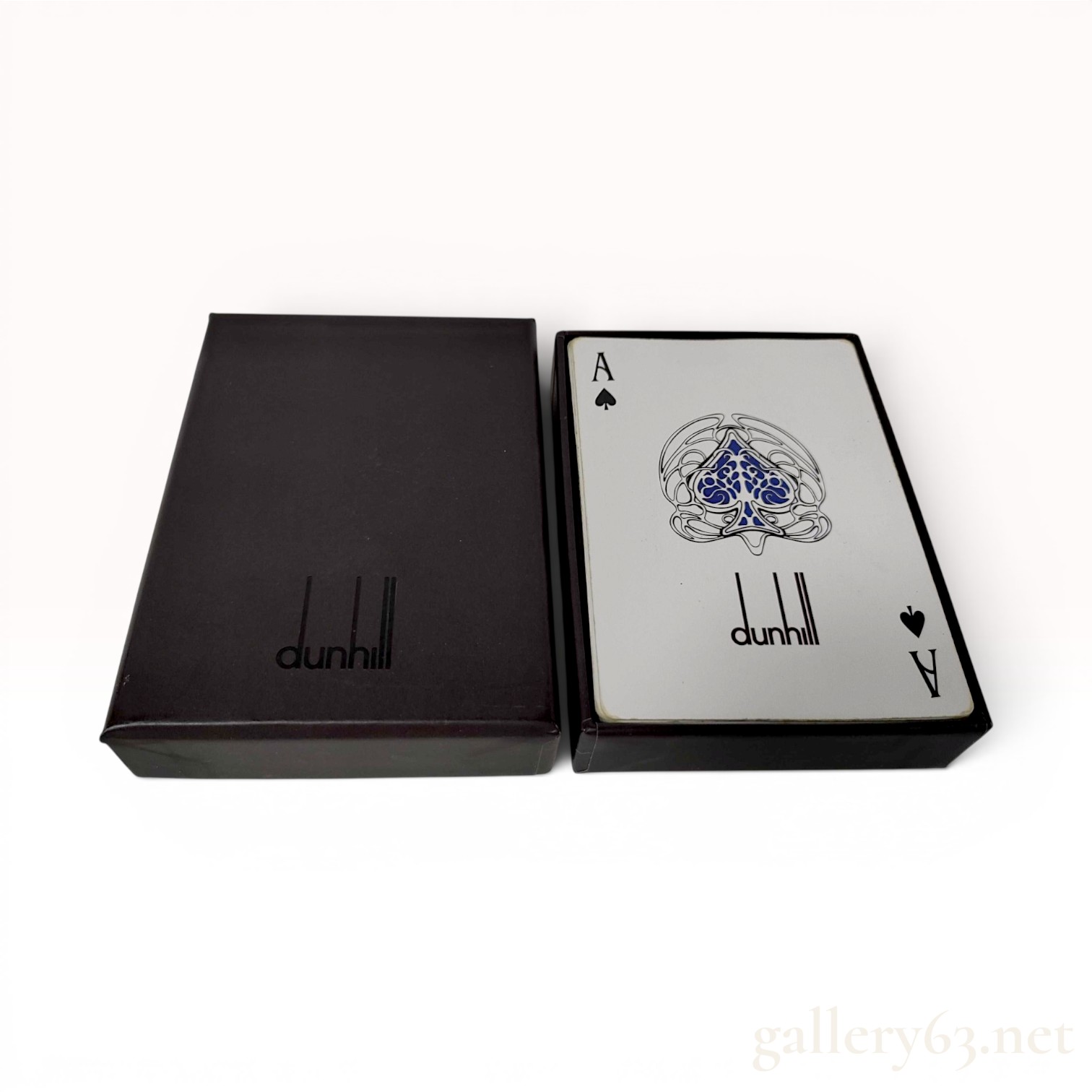Vintage Dunhill Bulldog Motif Playing Card Deck in Presentation Box