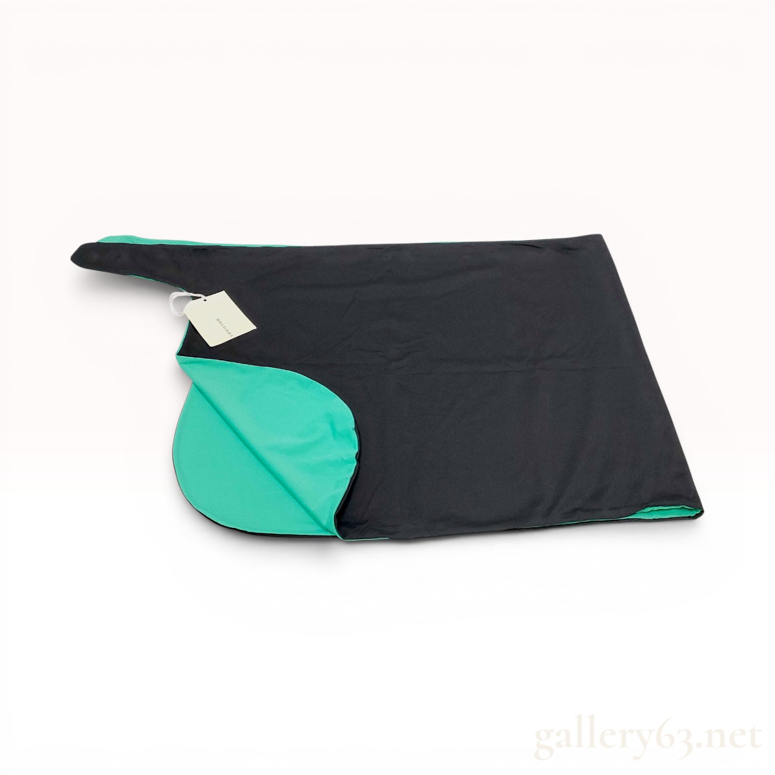Bvlgari Reversible Two Tone Twill Fabric Wrap