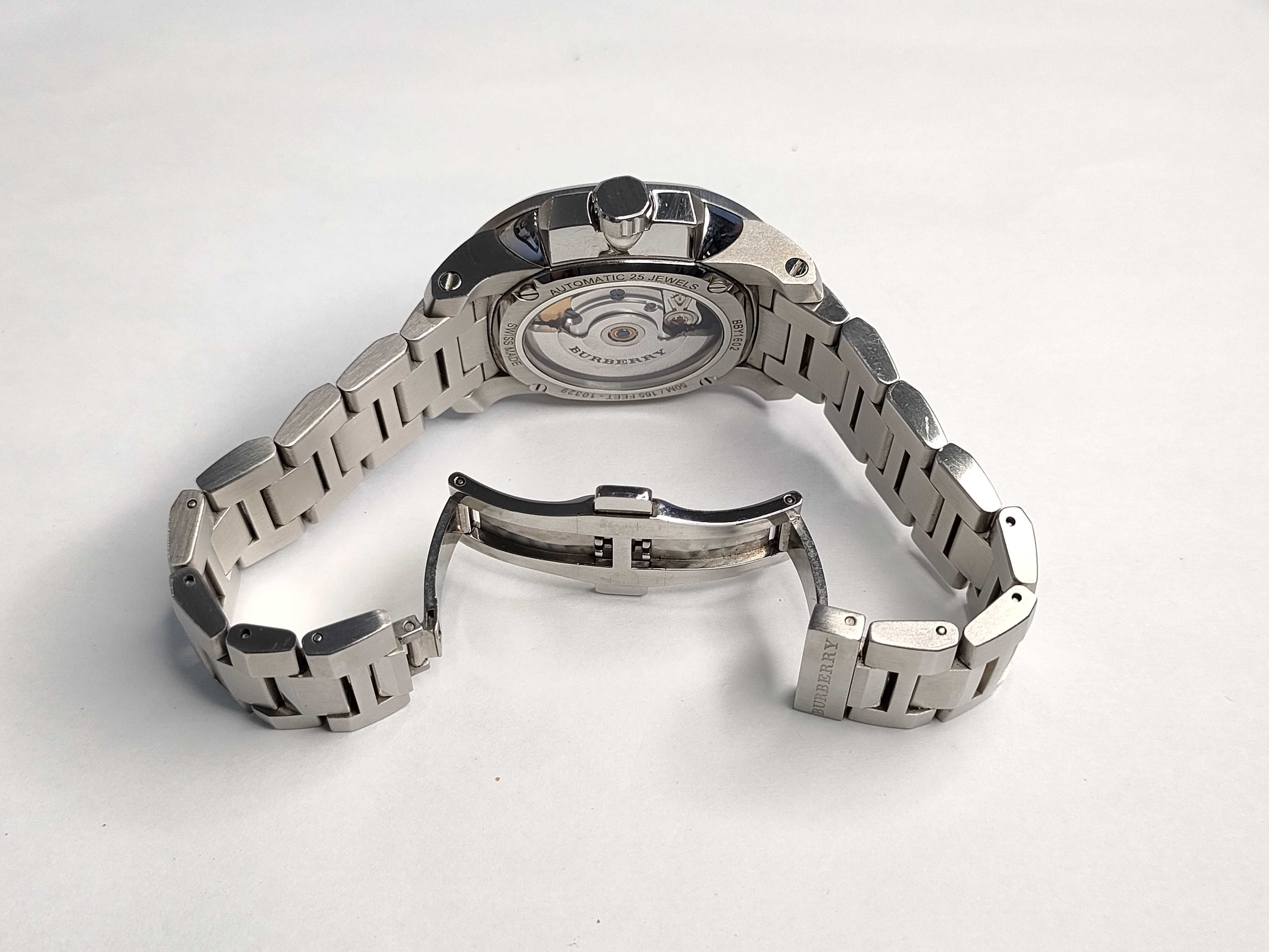 Burberry The Britain Automatic Stainless Steel Wristwatch BBY1602