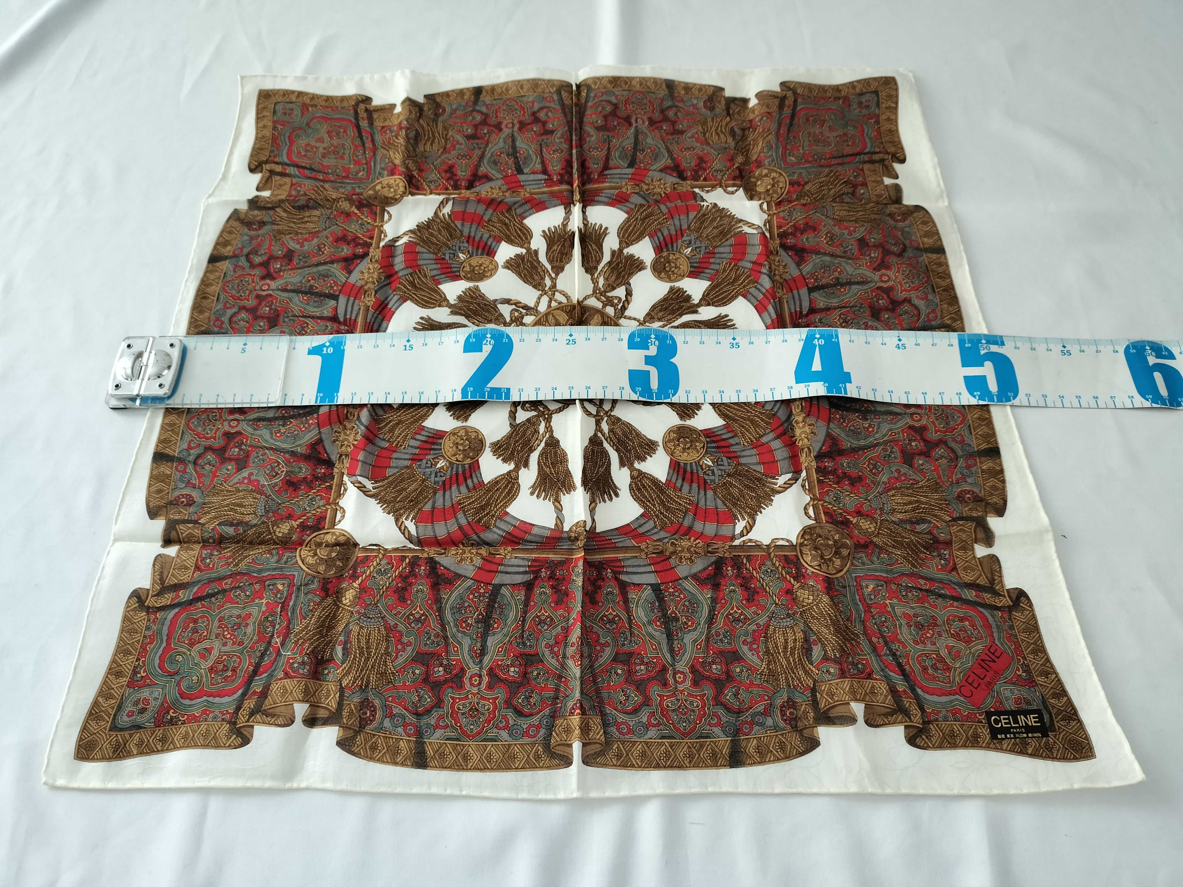 Five Celine Paris Cotton Scarves