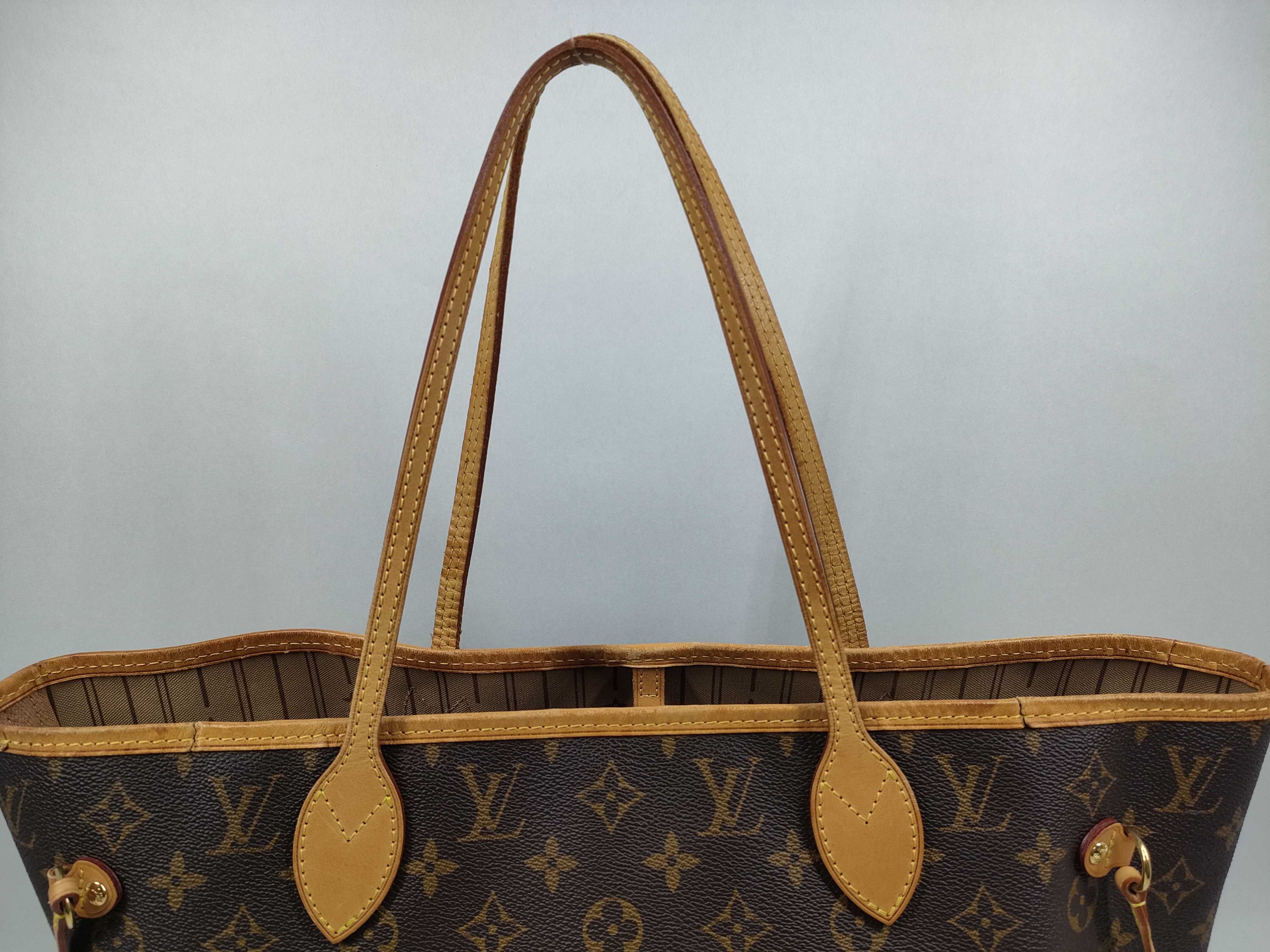 Louis Vuitton Monogram Canvas Neverfull MM Tote Bag with Box