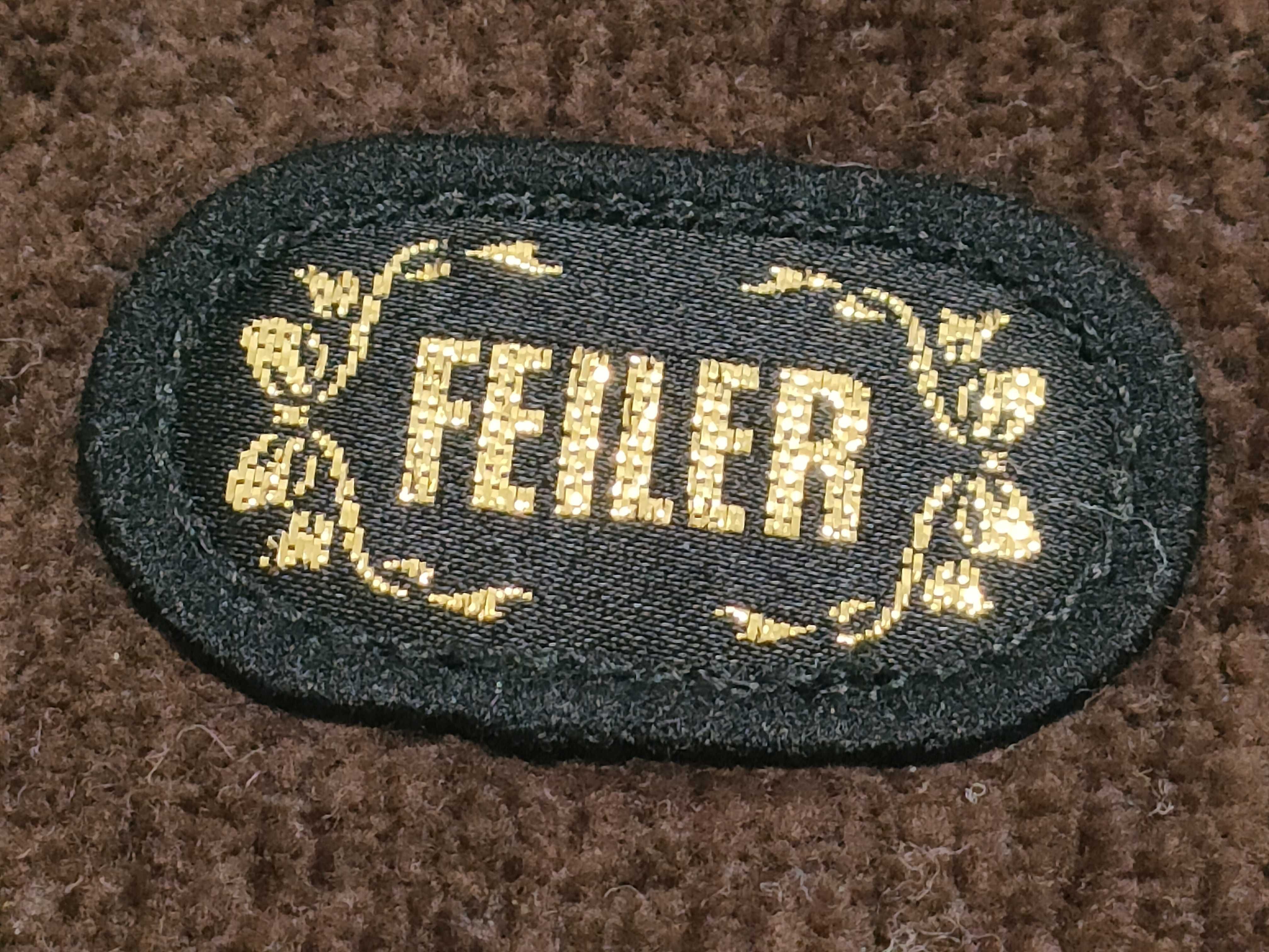An Assortment of Feiler Chenille Bags, Pouches, and Hand Towels with Box