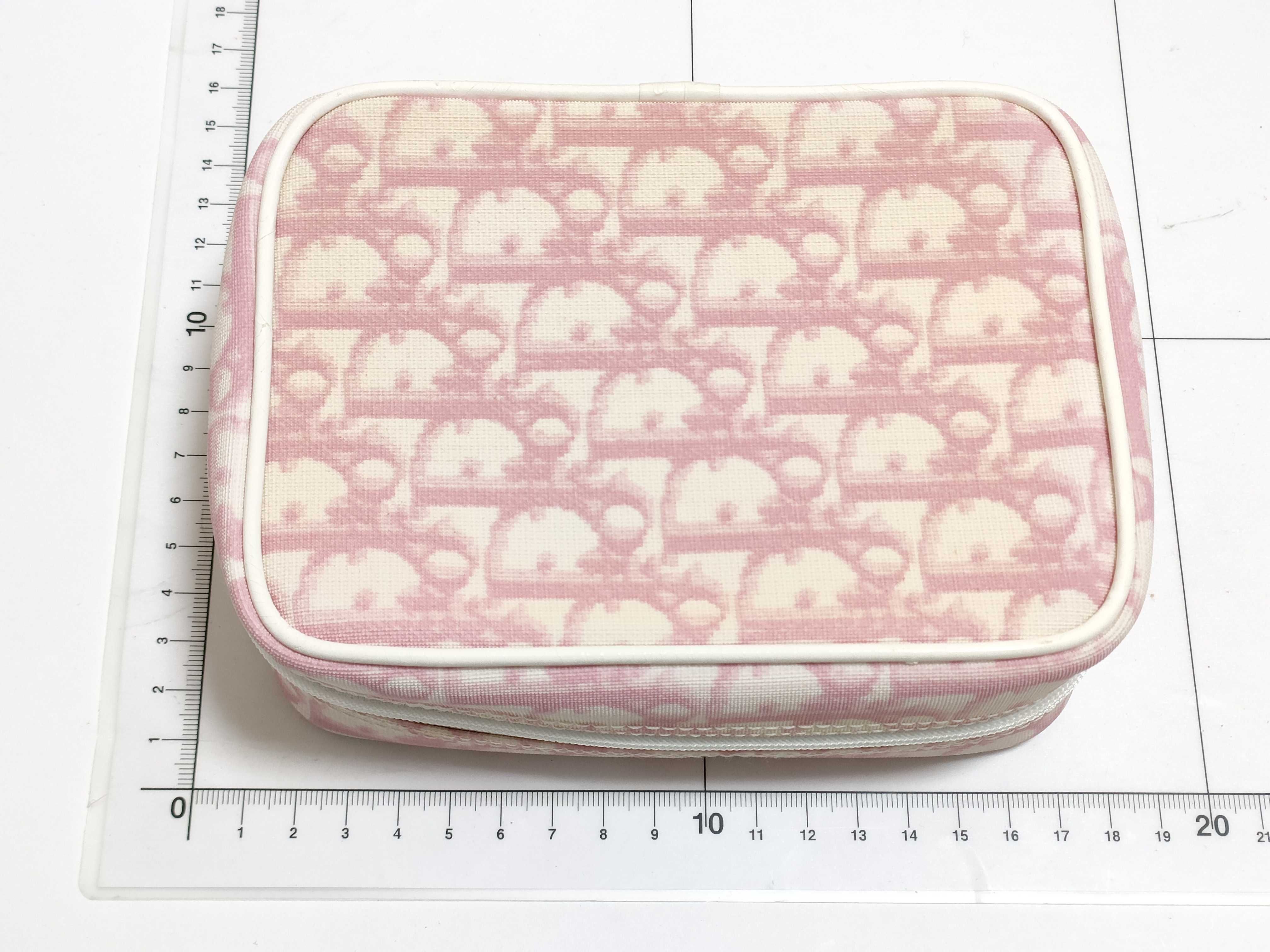 Christian Dior Pink Oblique Trotter Girly Cosmetic Pouch
