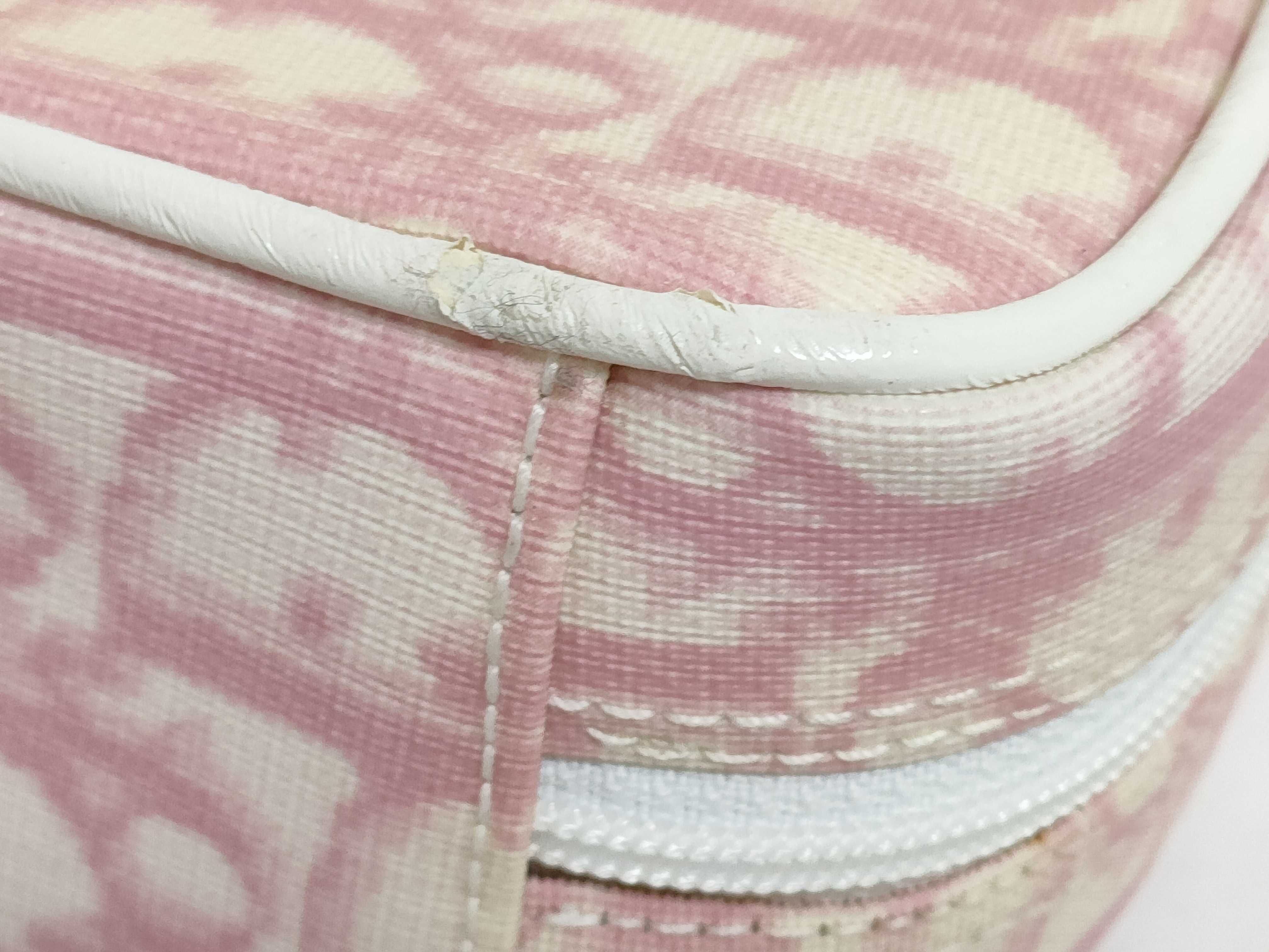 Christian Dior Pink Oblique Trotter Girly Cosmetic Pouch