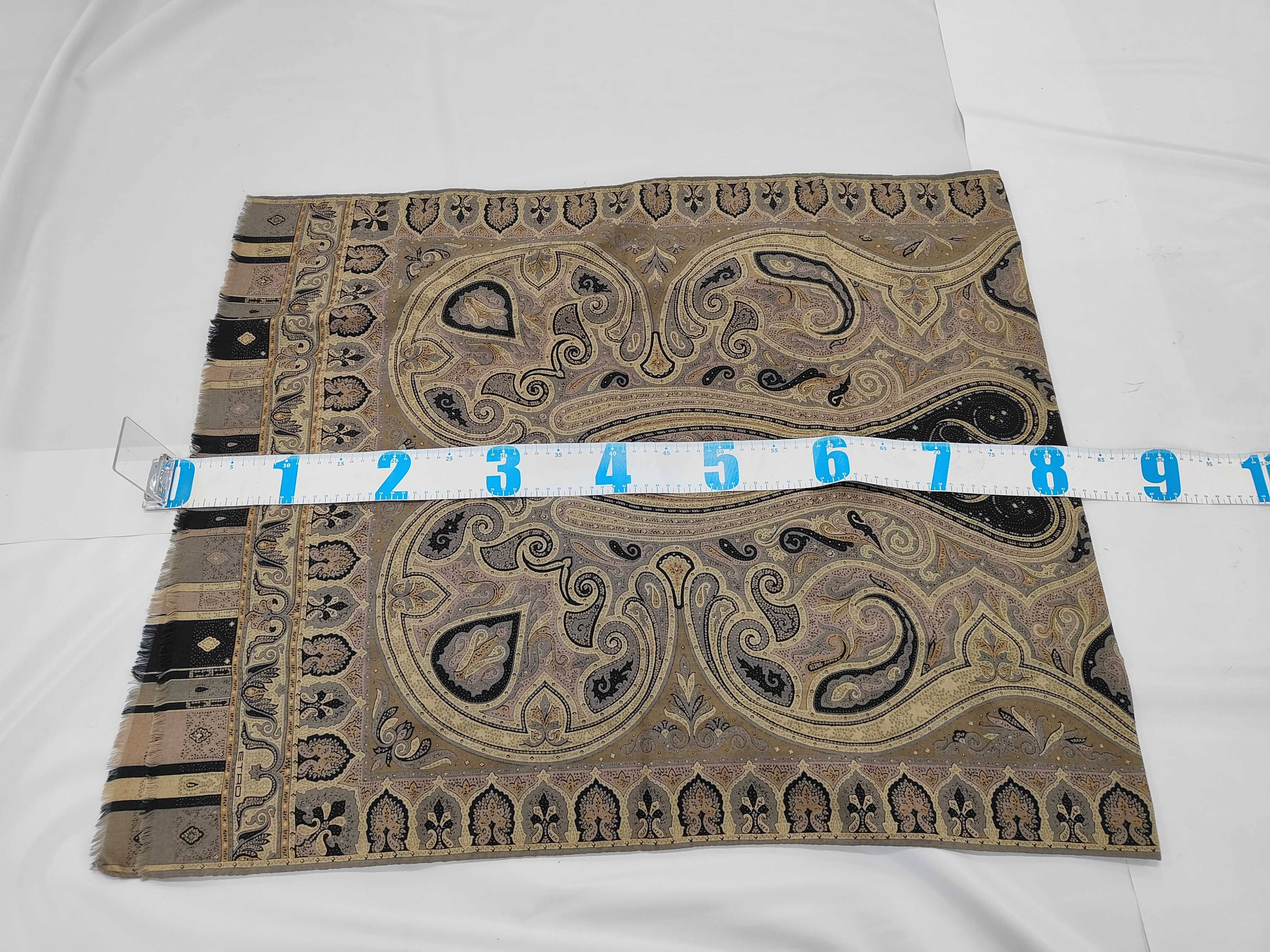 Etro Large Square Paisley Scarf