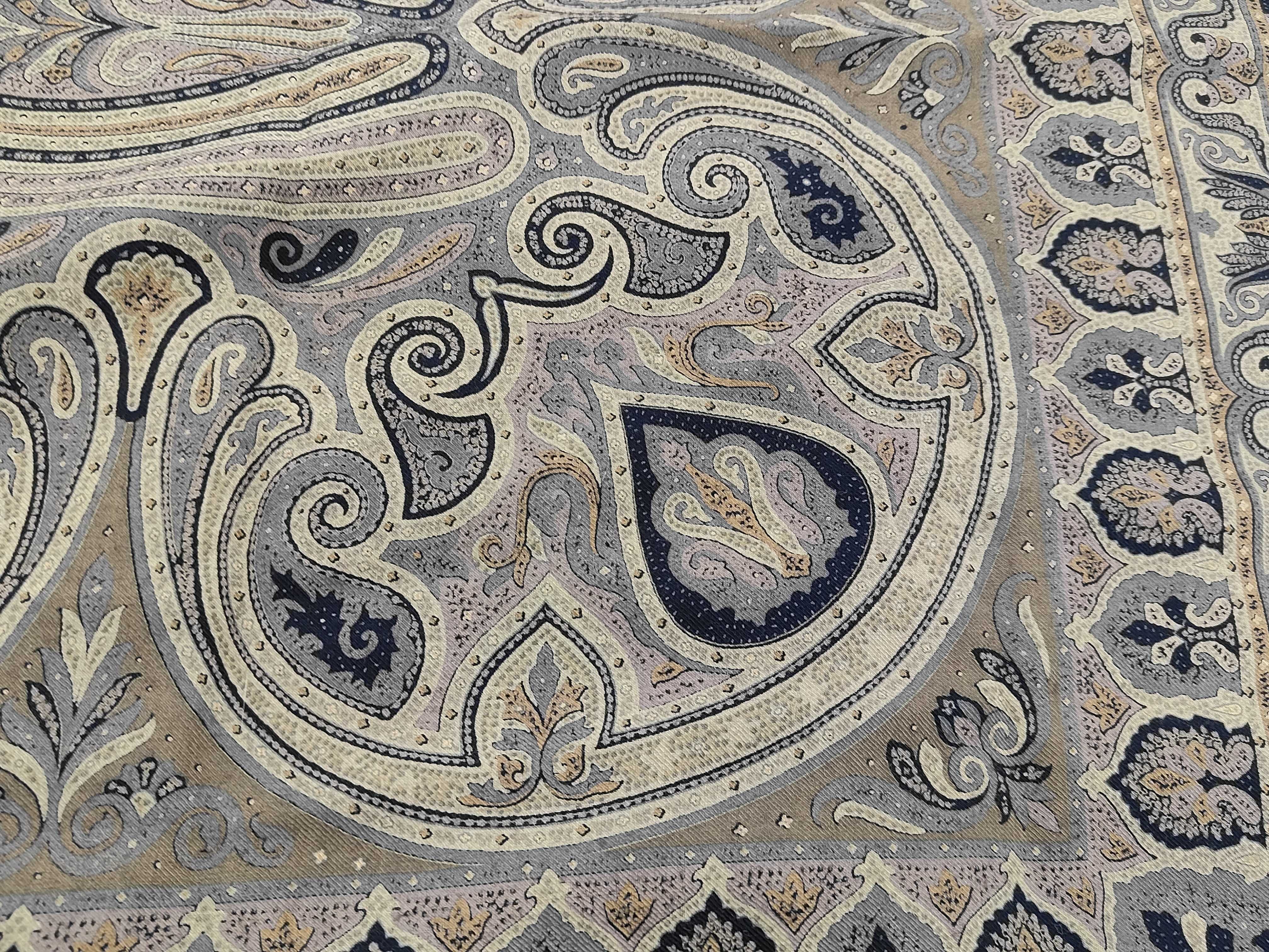 Etro Large Square Paisley Scarf