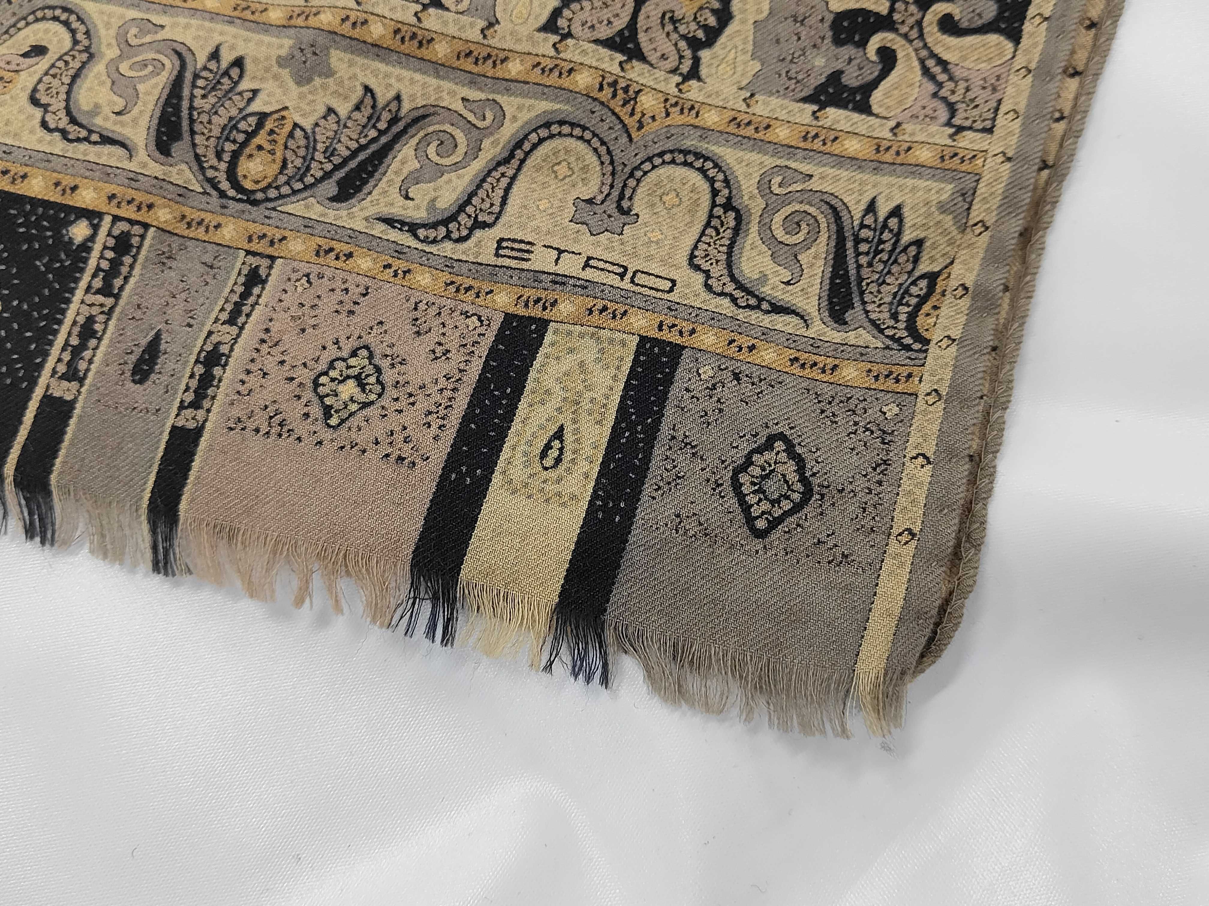 Etro Large Square Paisley Scarf