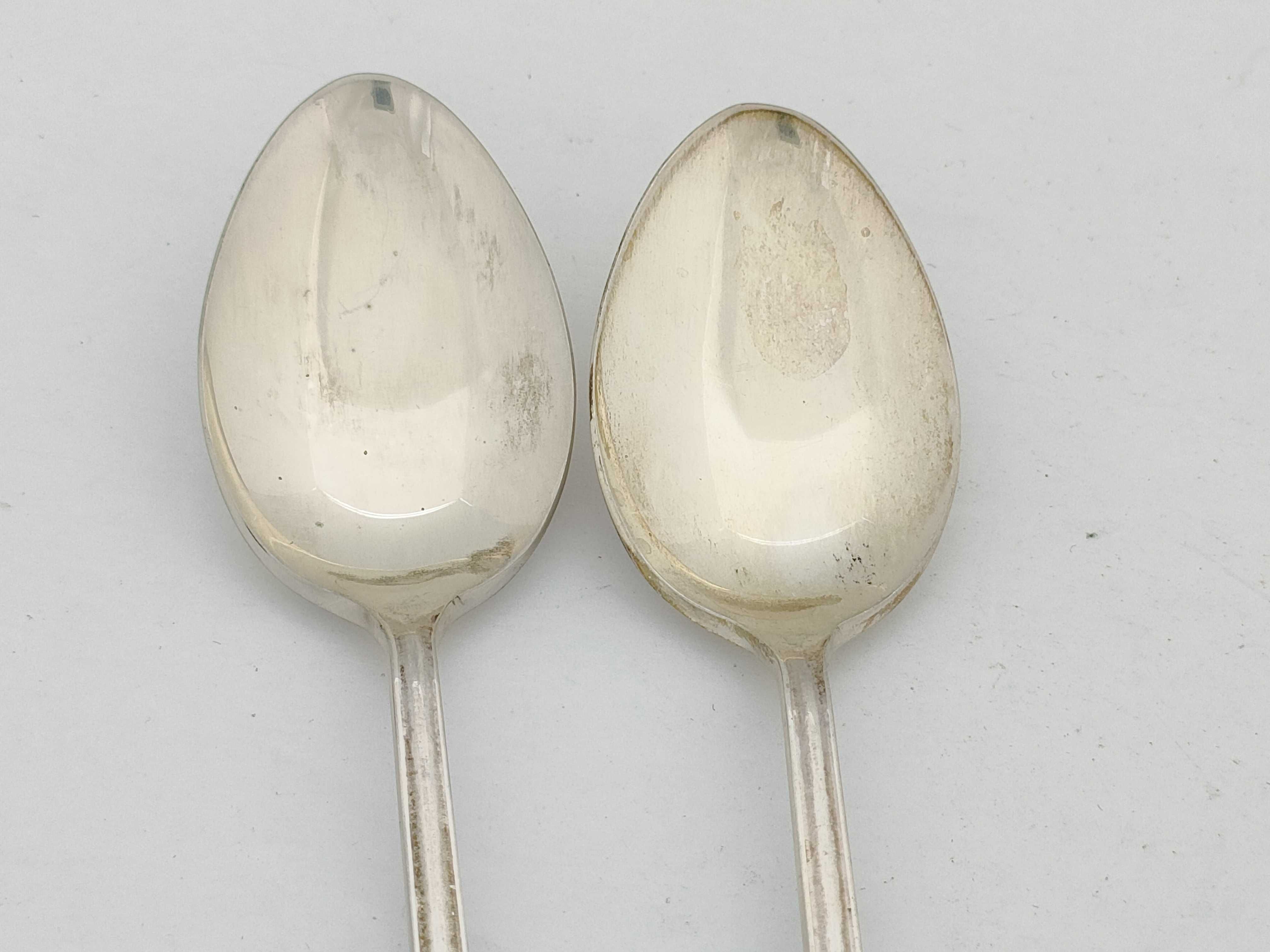 A Set of Six Japanese Export Silver Demitasse Spoons