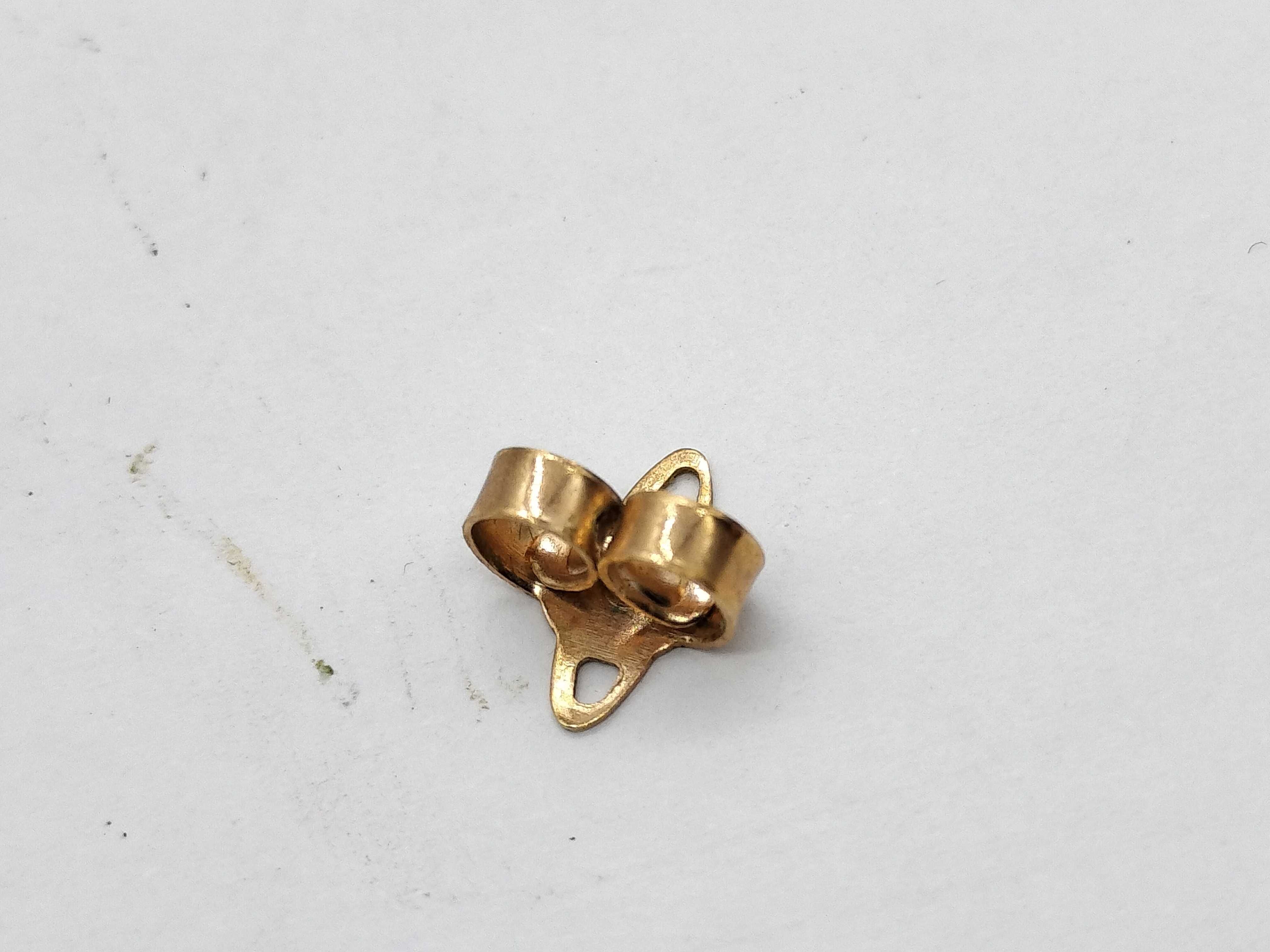 A Pair of Vivienne Westwood Reina Gold-Toned and Pink Crystal Stud Earrings with Box