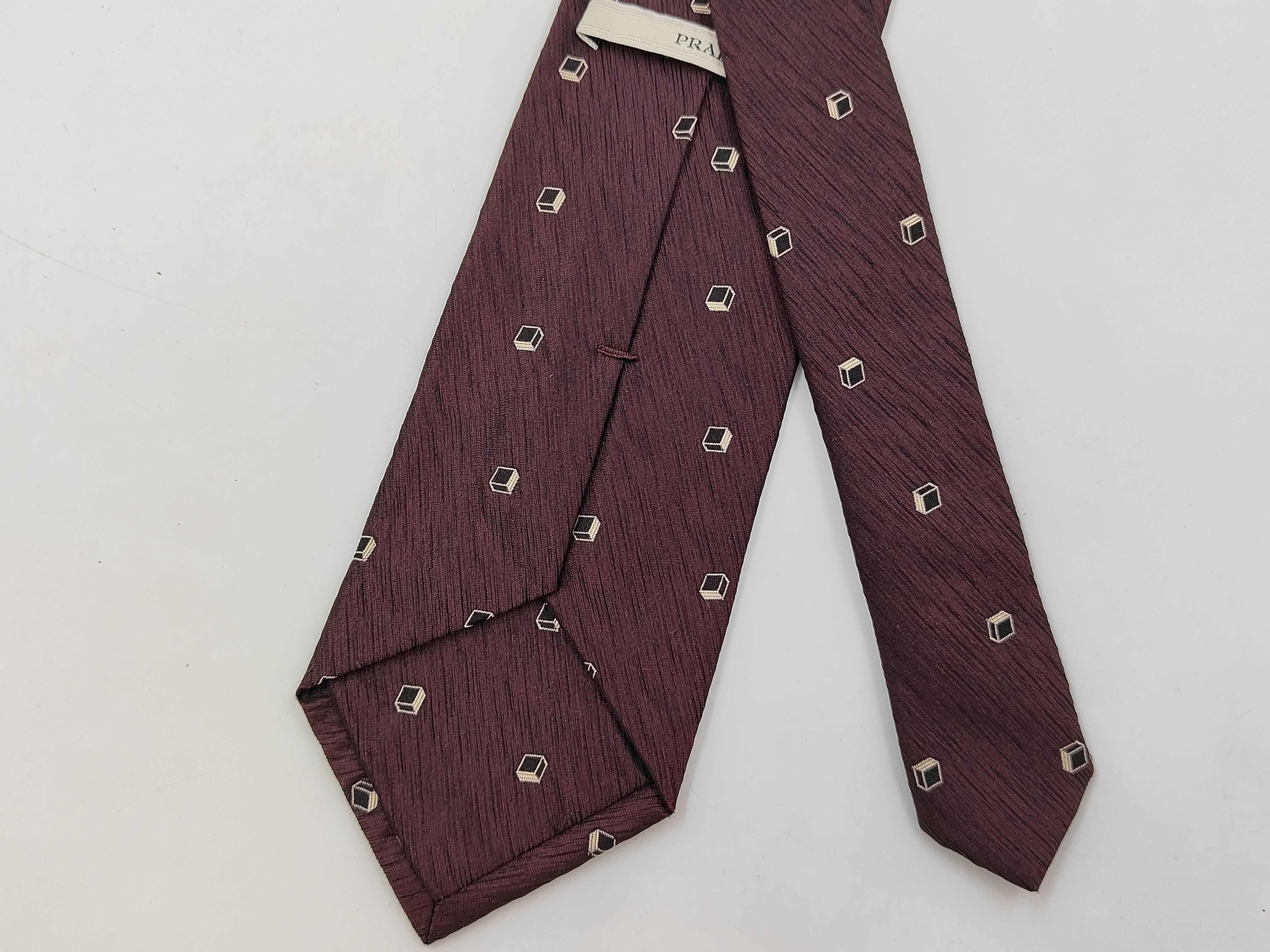 A Trio of Designer Silk Neckties Including Prada and Louis Vuitton
