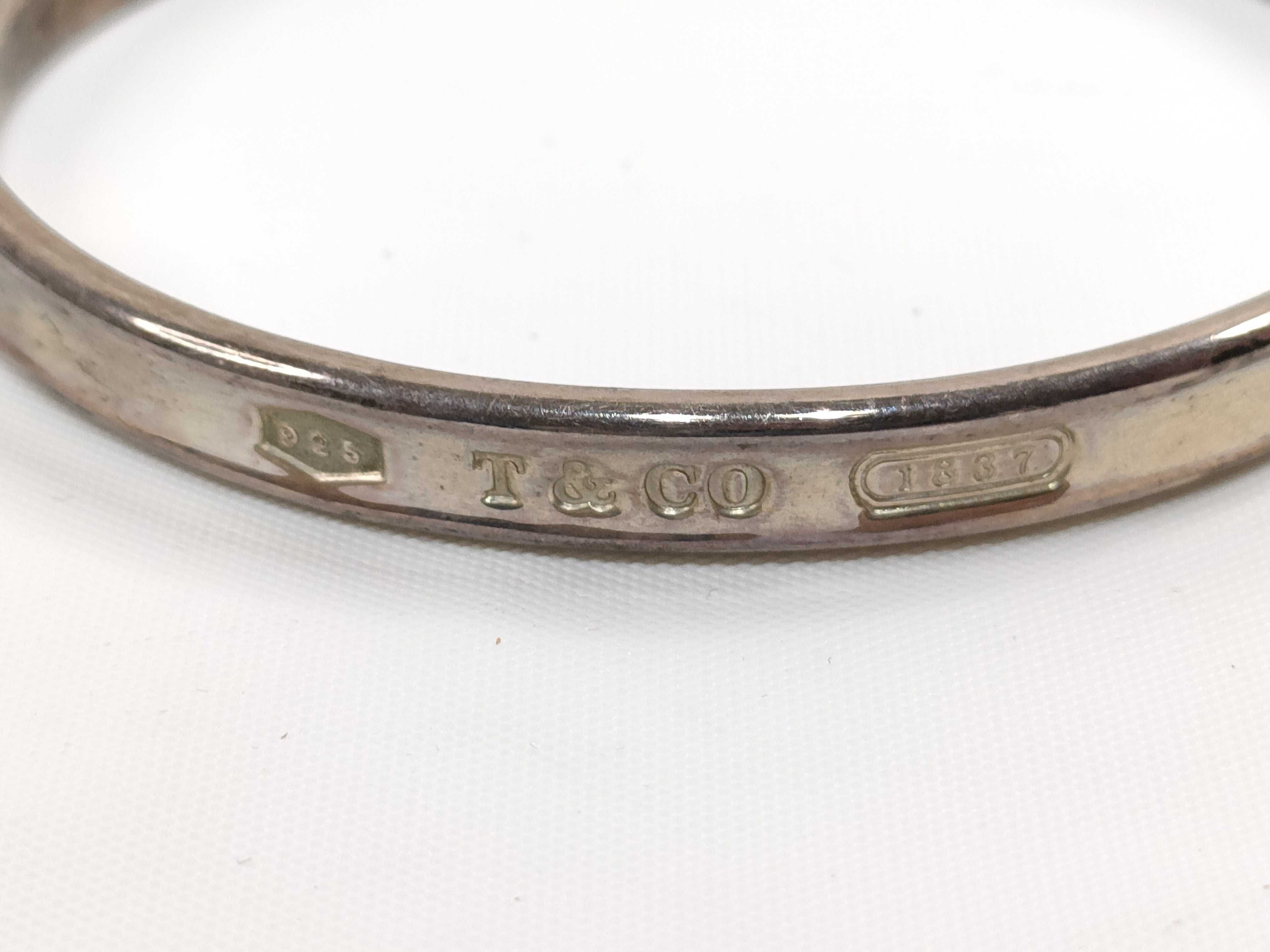 Tiffany & Co. 1837 Sterling Silver Bangle Bracelet, 1997