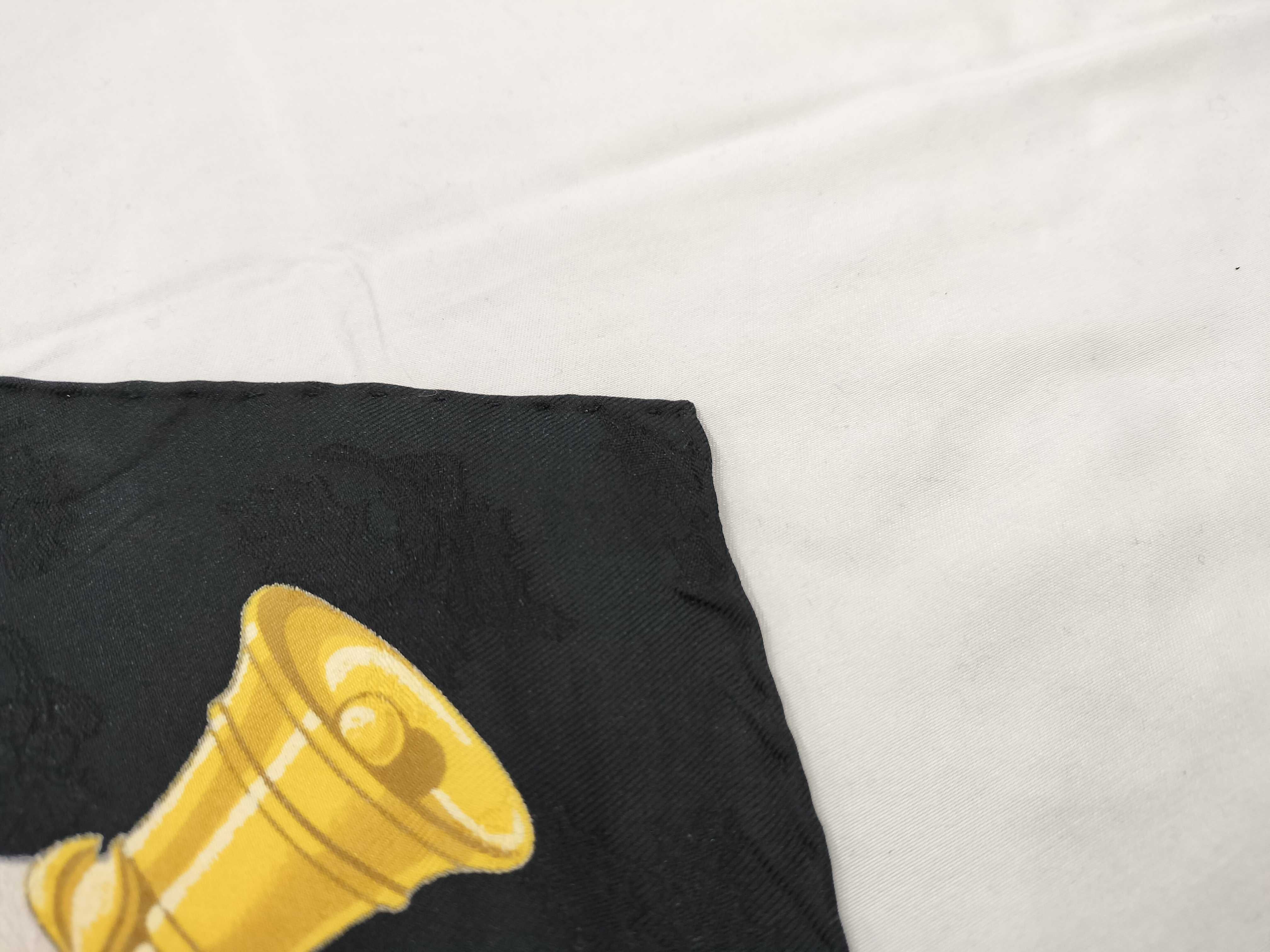 Hermes Plumes et Grelots Silk Jacquard Scarf by Julia Abadie