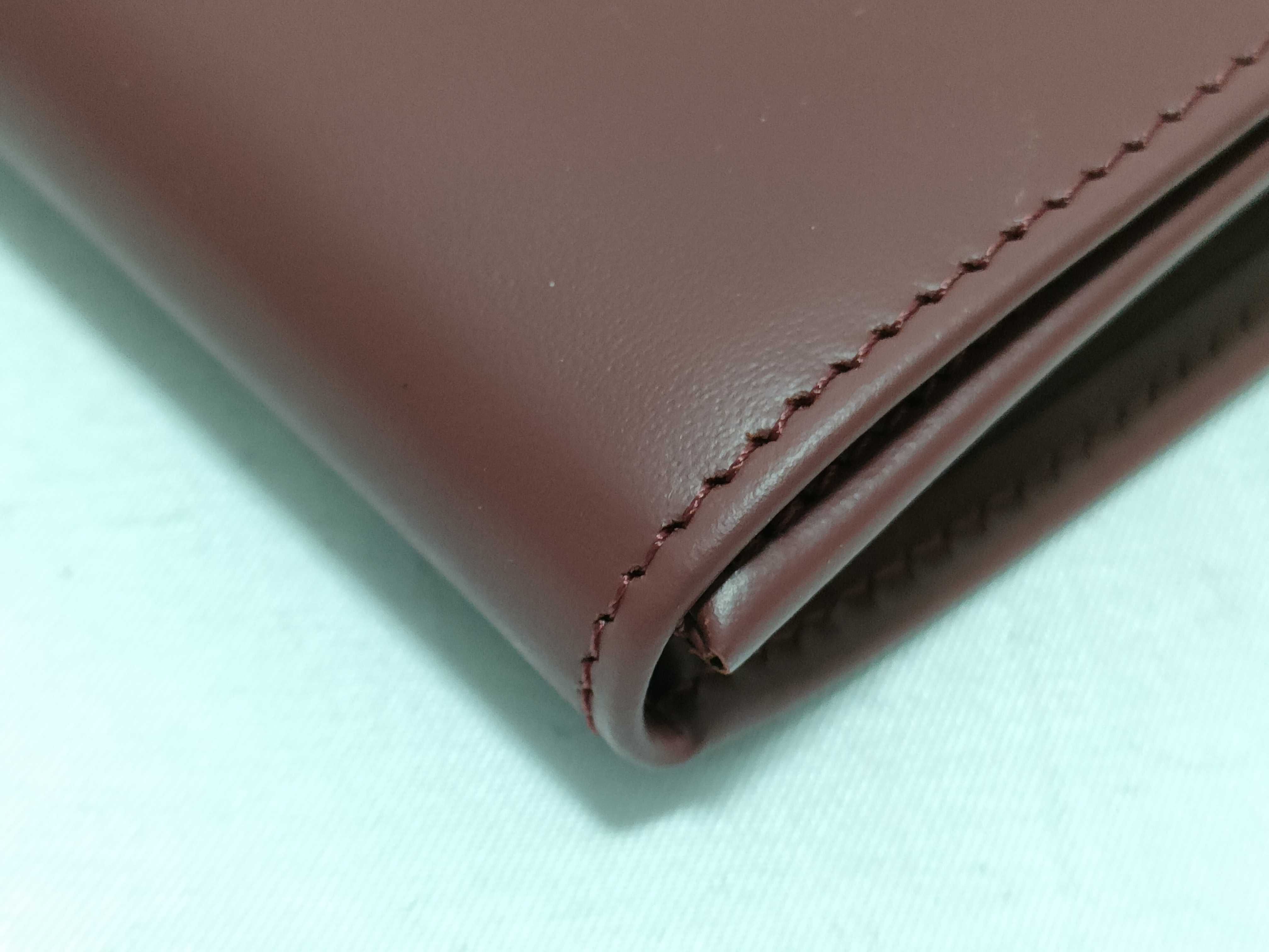 Cartier Must de Cartier Burgundy Leather Coin Purse