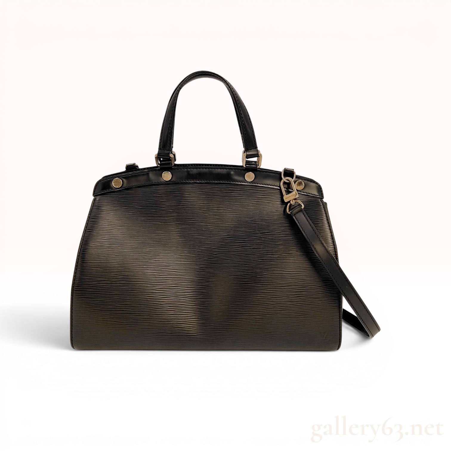 Louis Vuitton Black Epi Leather Brea MM Handbag