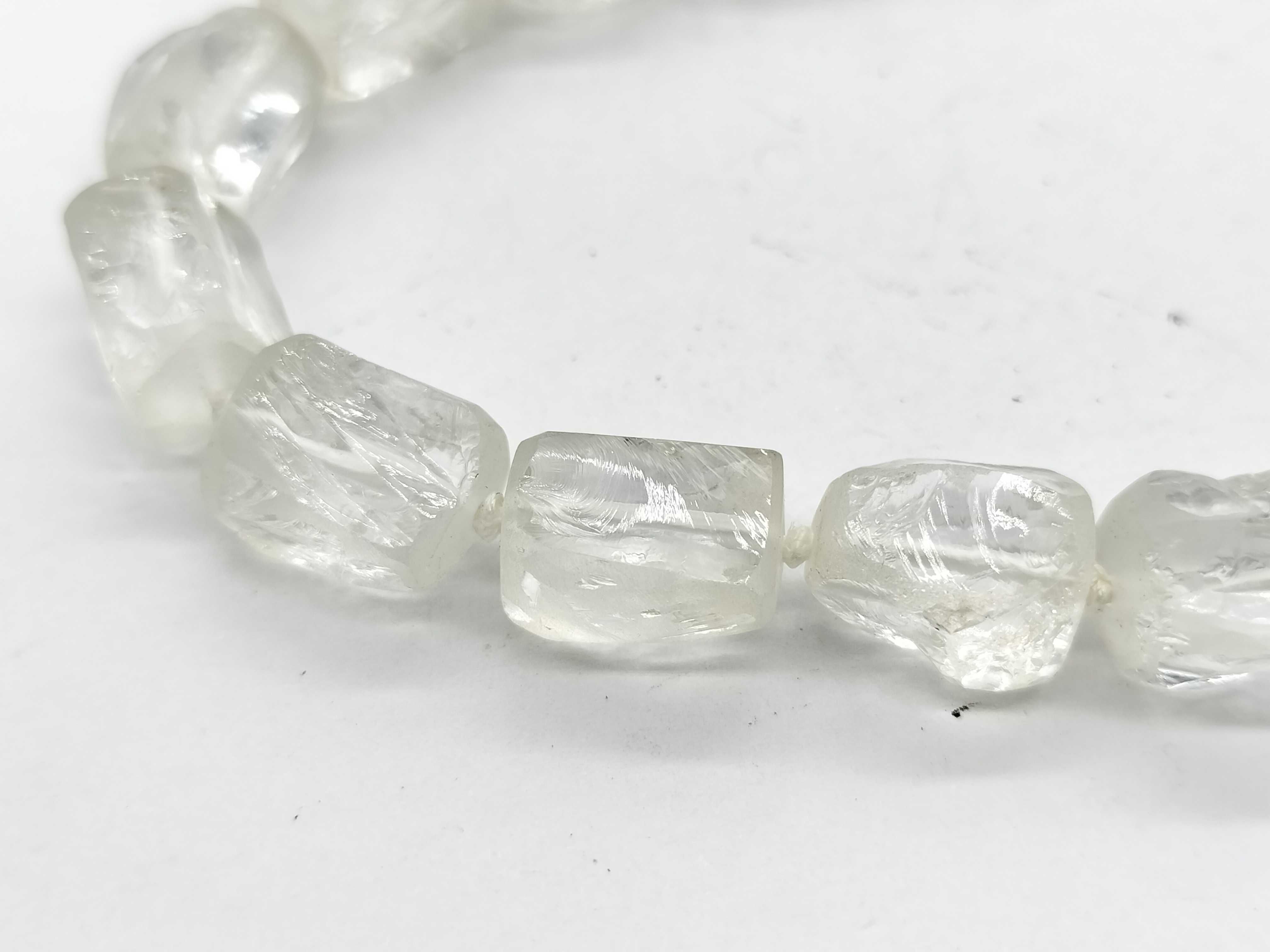 Tiffany and Co. Elsa Peretti Rock Crystal Necklace with Box