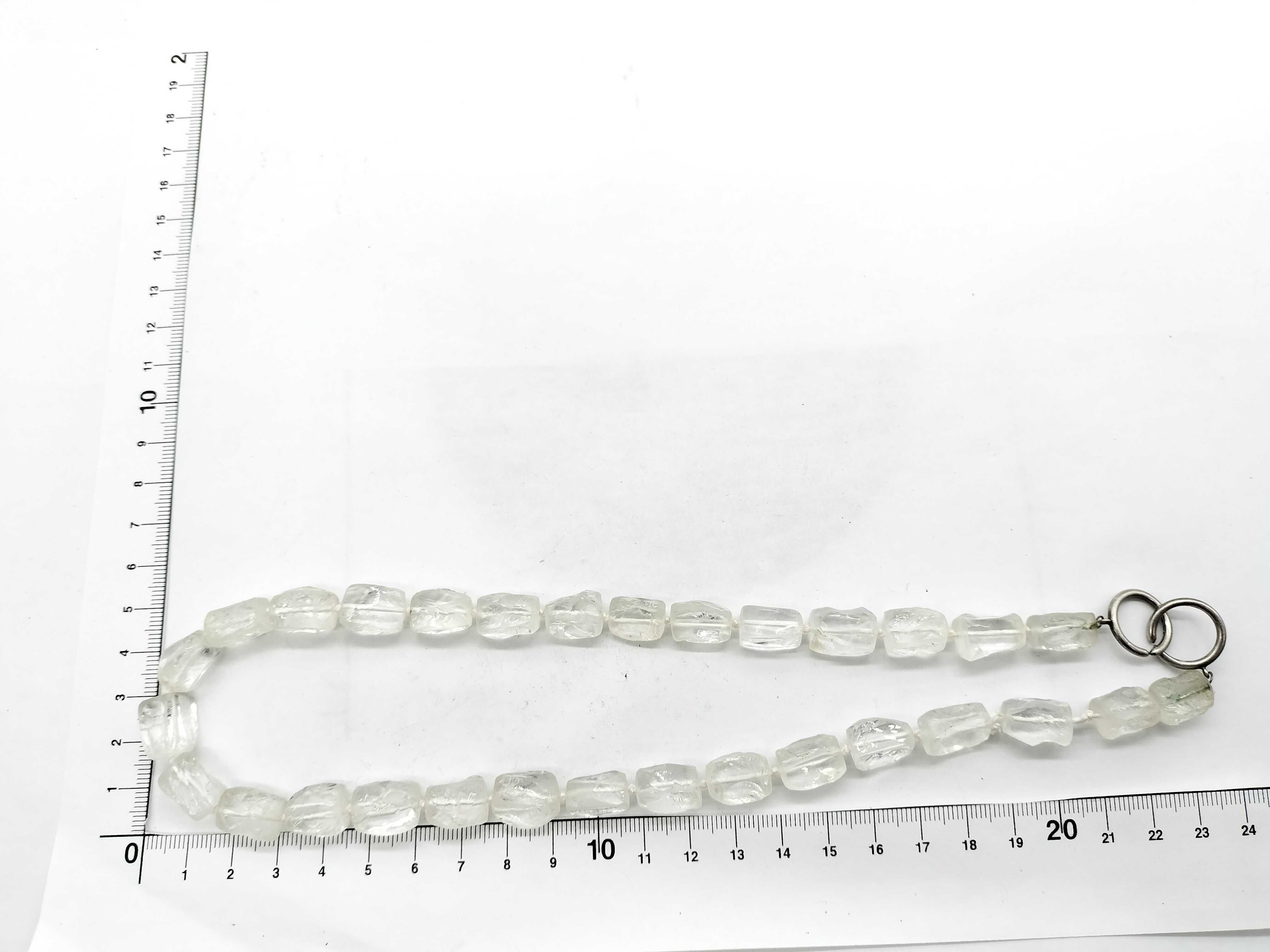 Tiffany and Co. Elsa Peretti Rock Crystal Necklace with Box