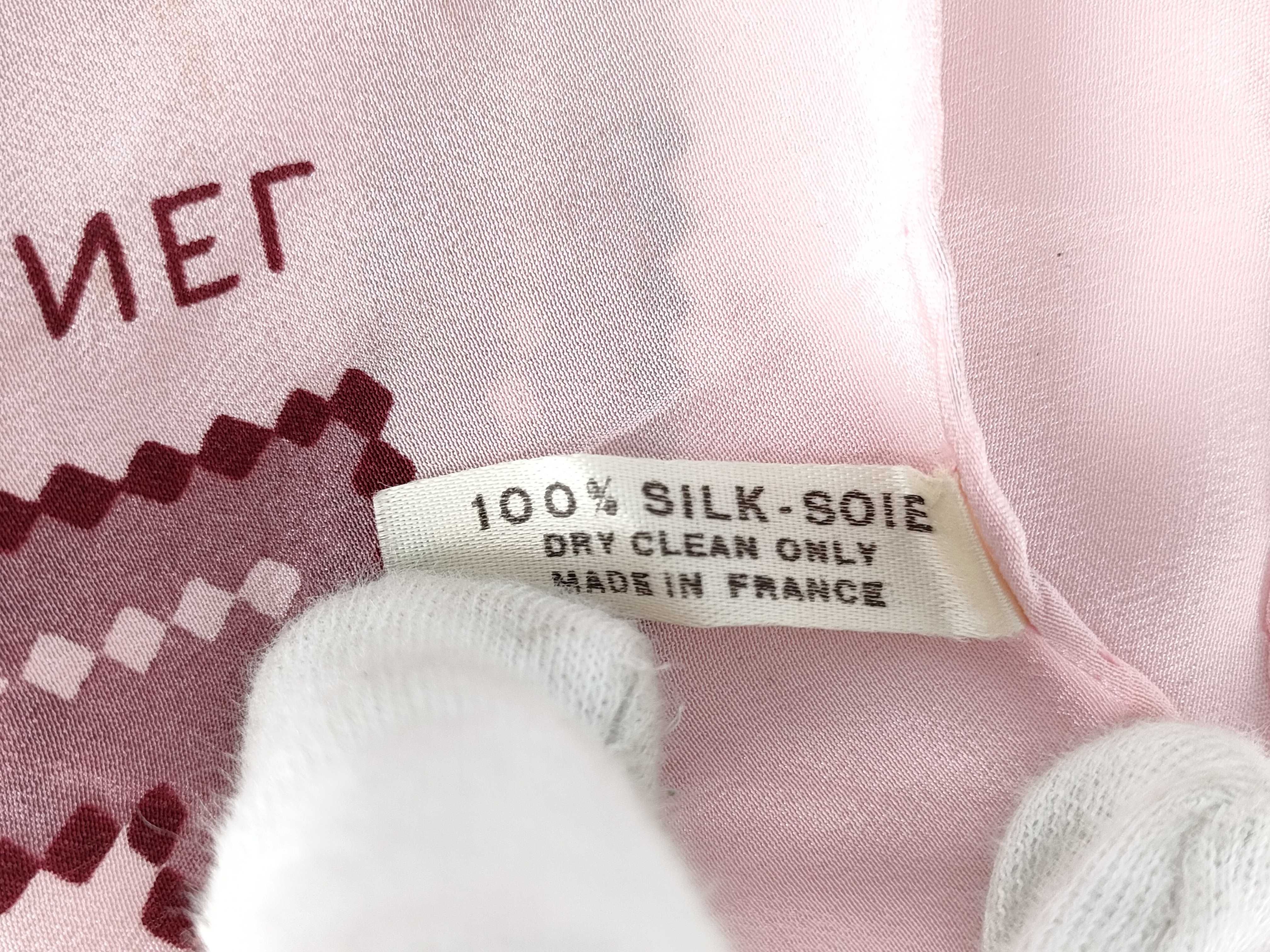 A Trio of Designer Scarves by Chanel, agnes b., and Celine