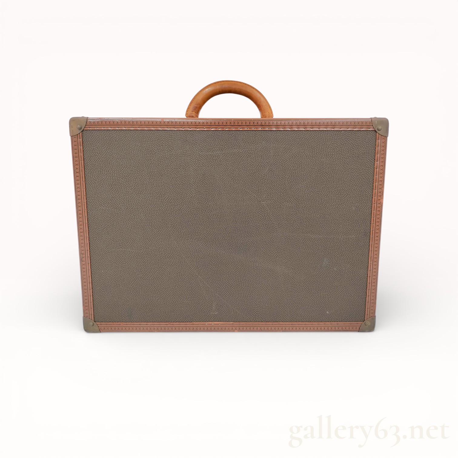 Louis Vuitton Vintage Grained Canvas Hard-Sided Suitcase