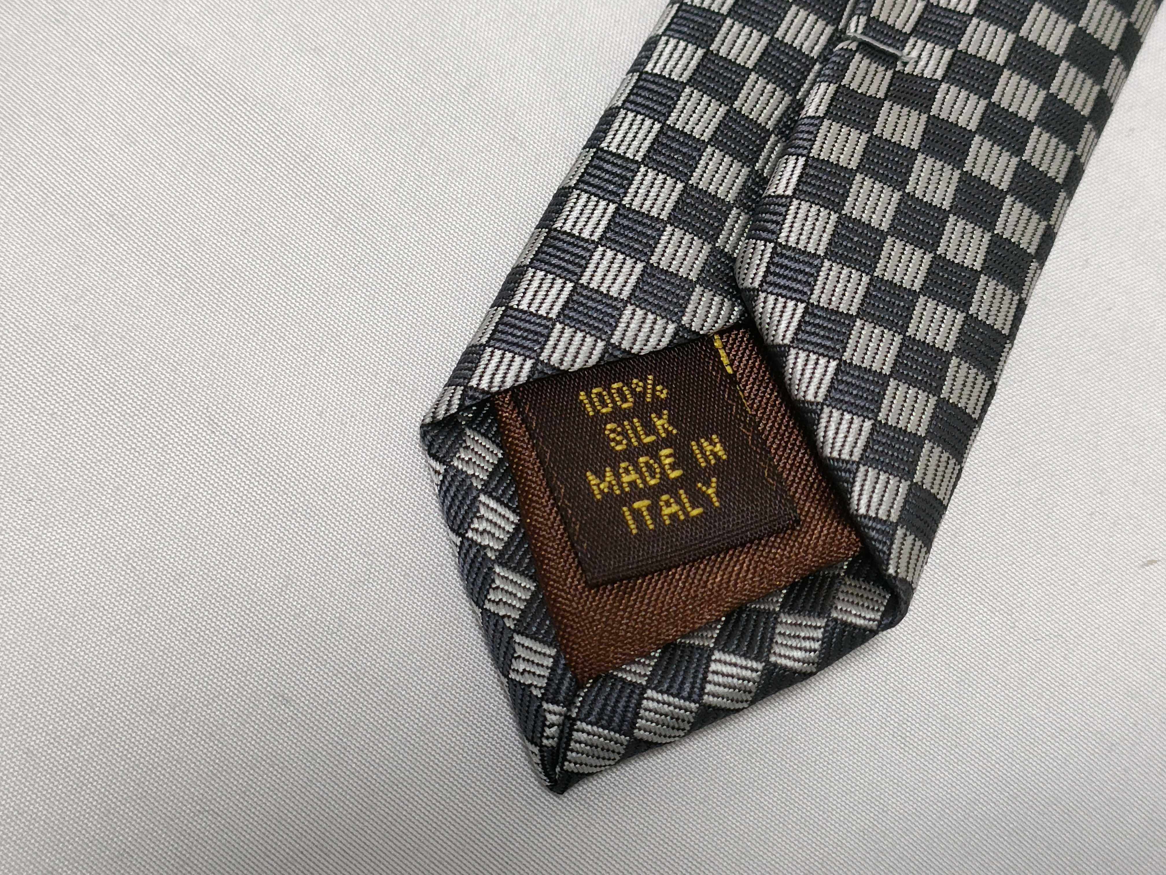 Louis Vuitton Damier Pattern Silk Necktie