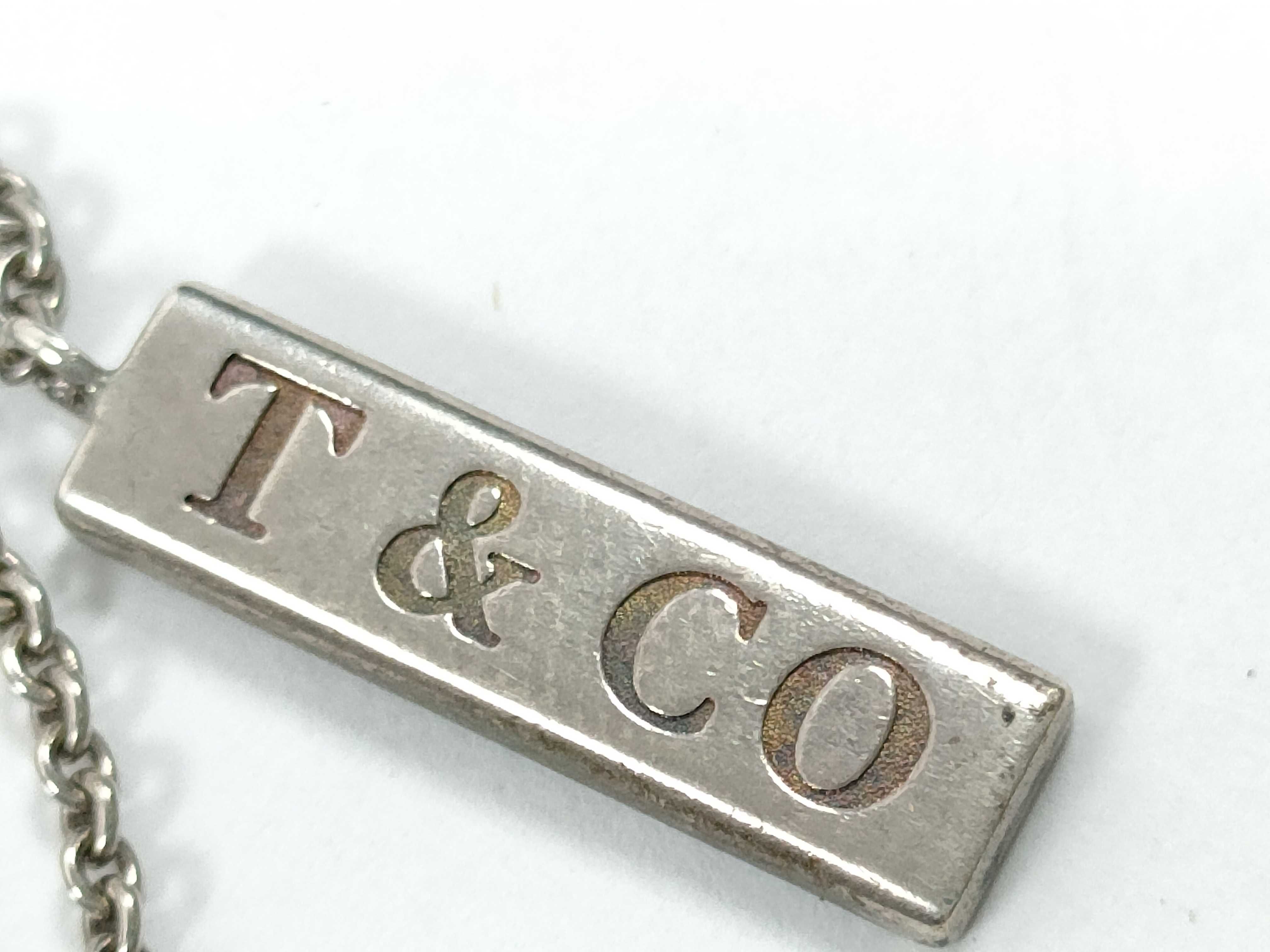 Tiffany & Co. 1837 Triple Element Sterling Silver Necklace