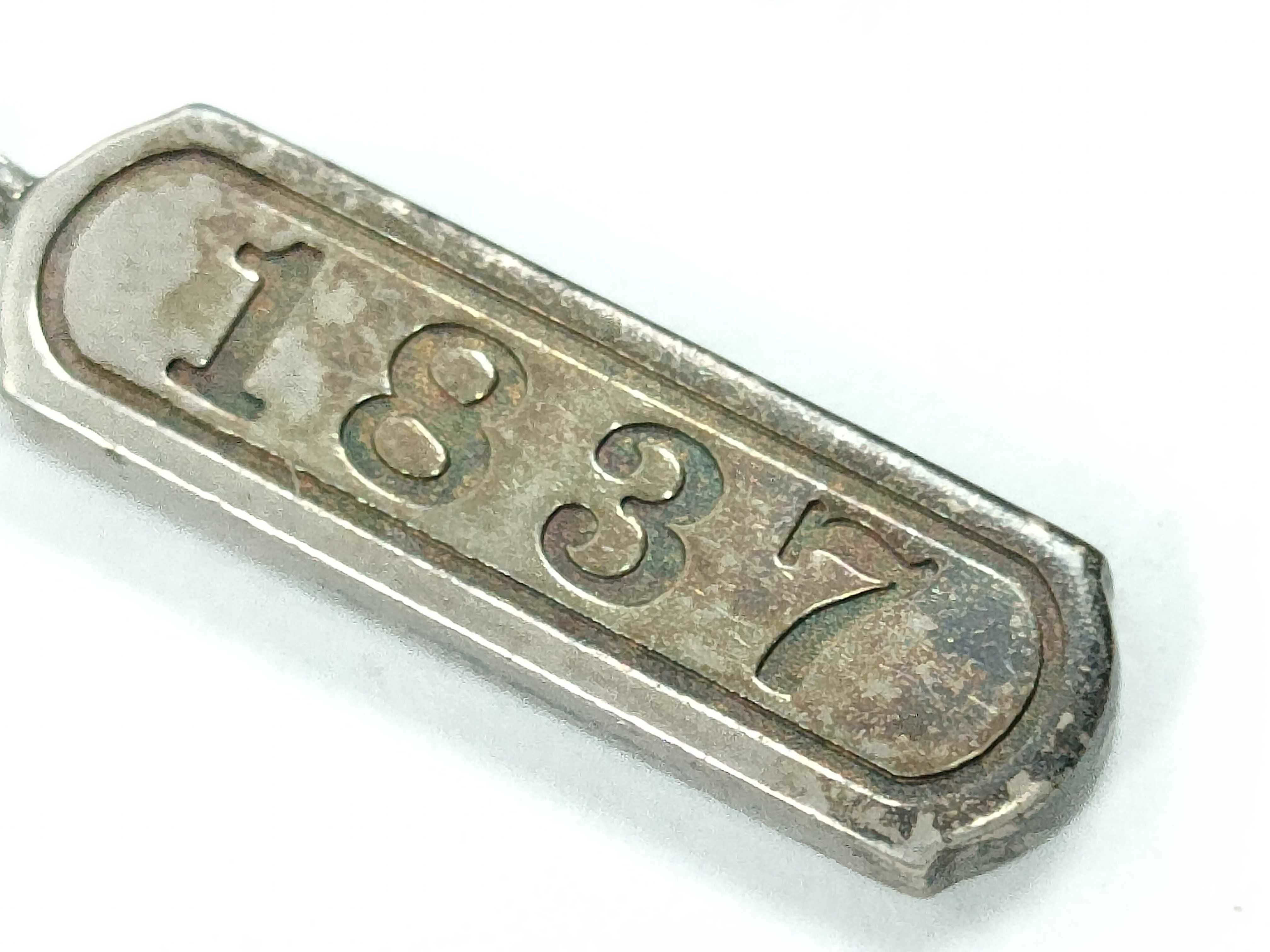 Tiffany & Co. 1837 Triple Element Sterling Silver Necklace