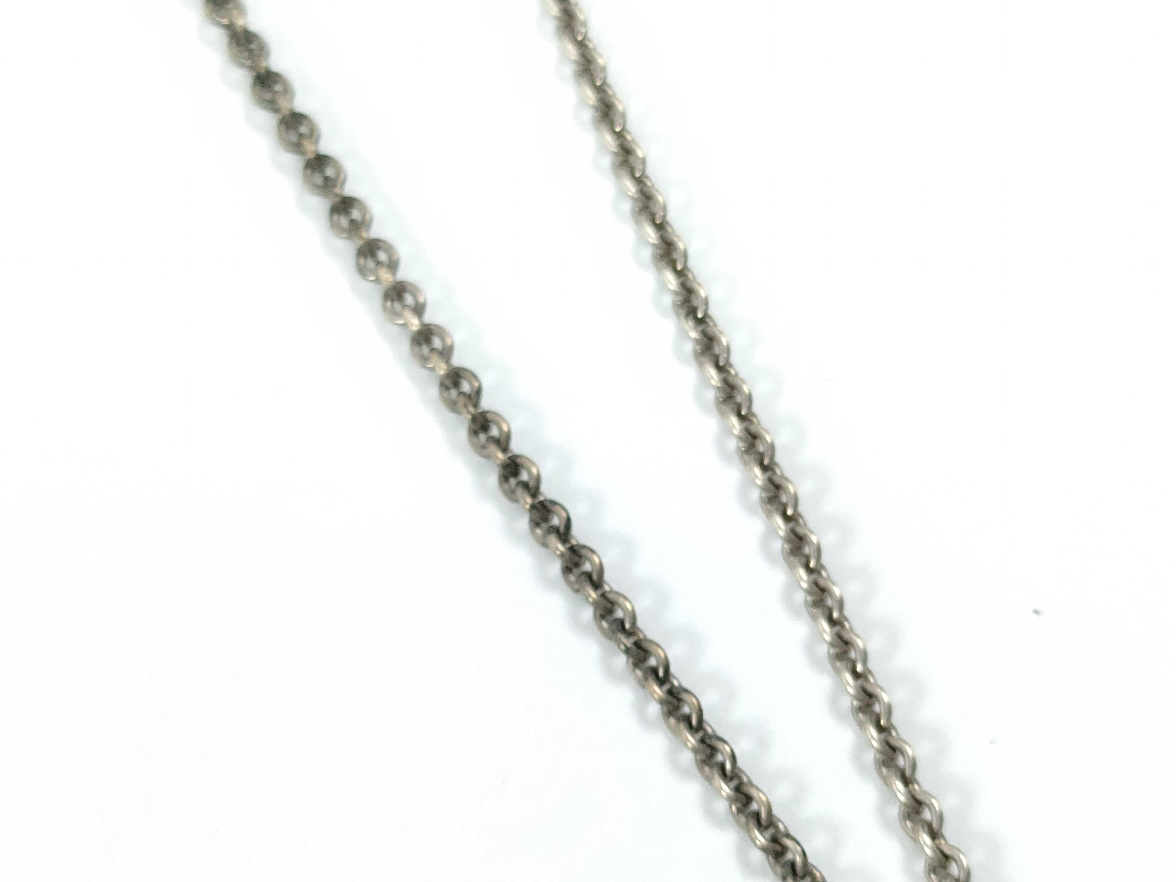 Tiffany & Co. 1837 Triple Element Sterling Silver Necklace