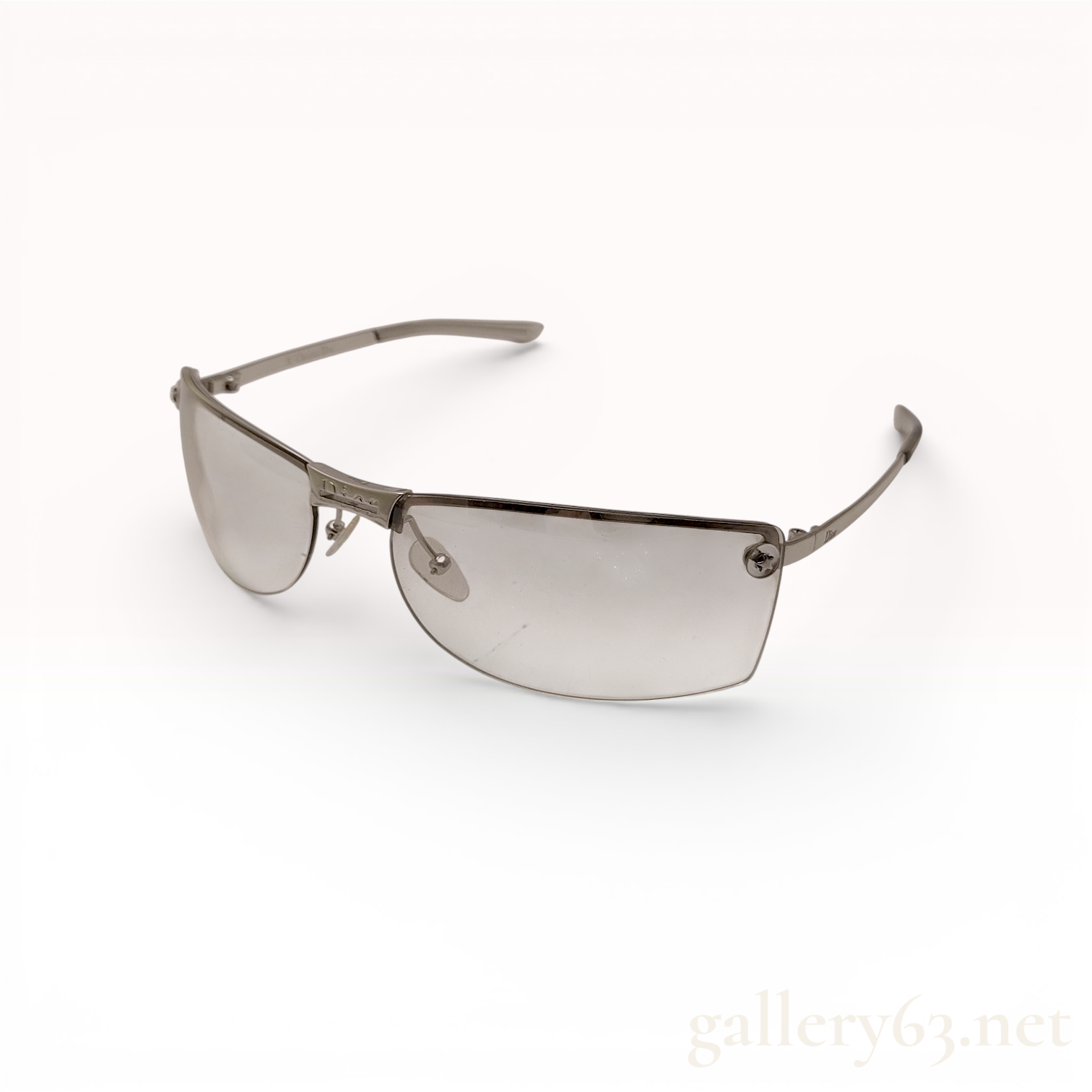 Christian Dior Adiorable 1/L Sunglasses, Silver-Tone Metal
