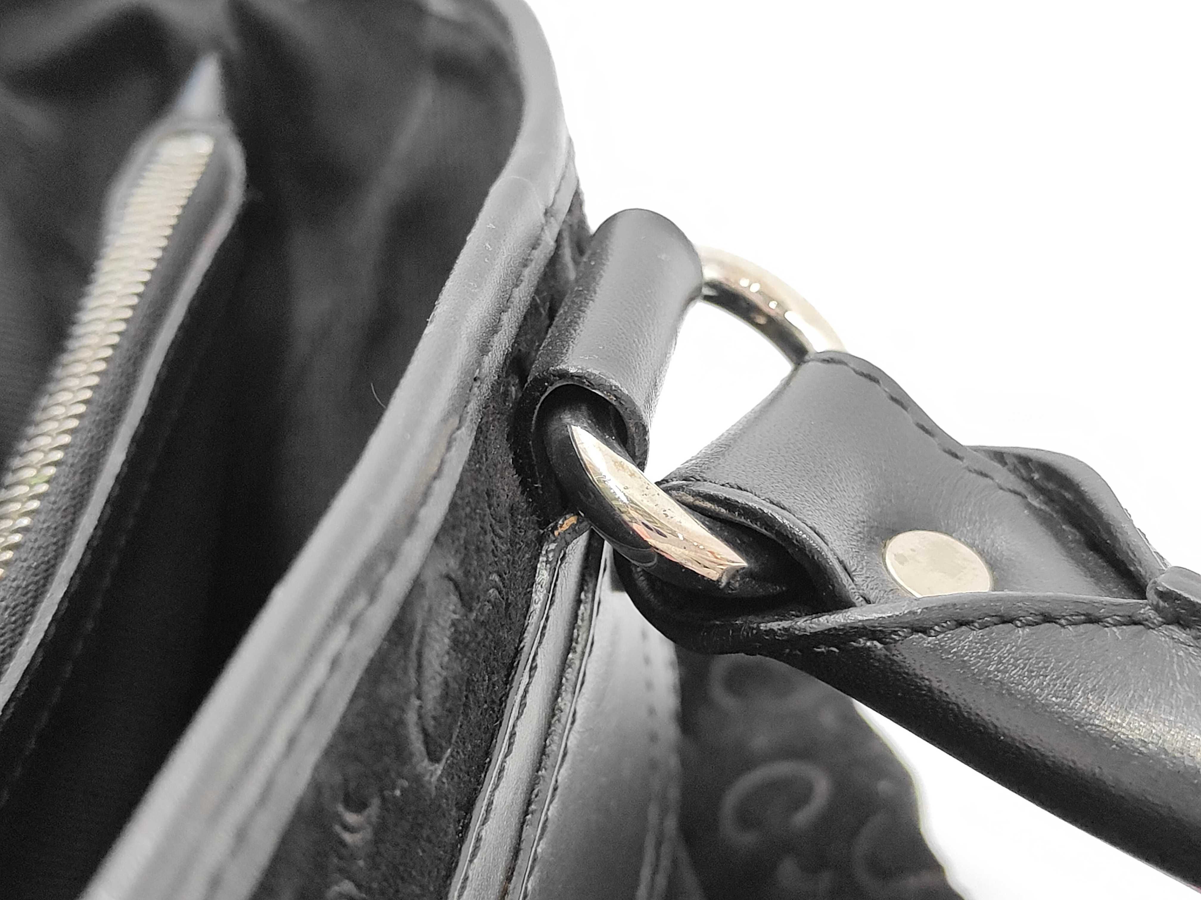 Celine Black Suede Macadam Boogie Bag