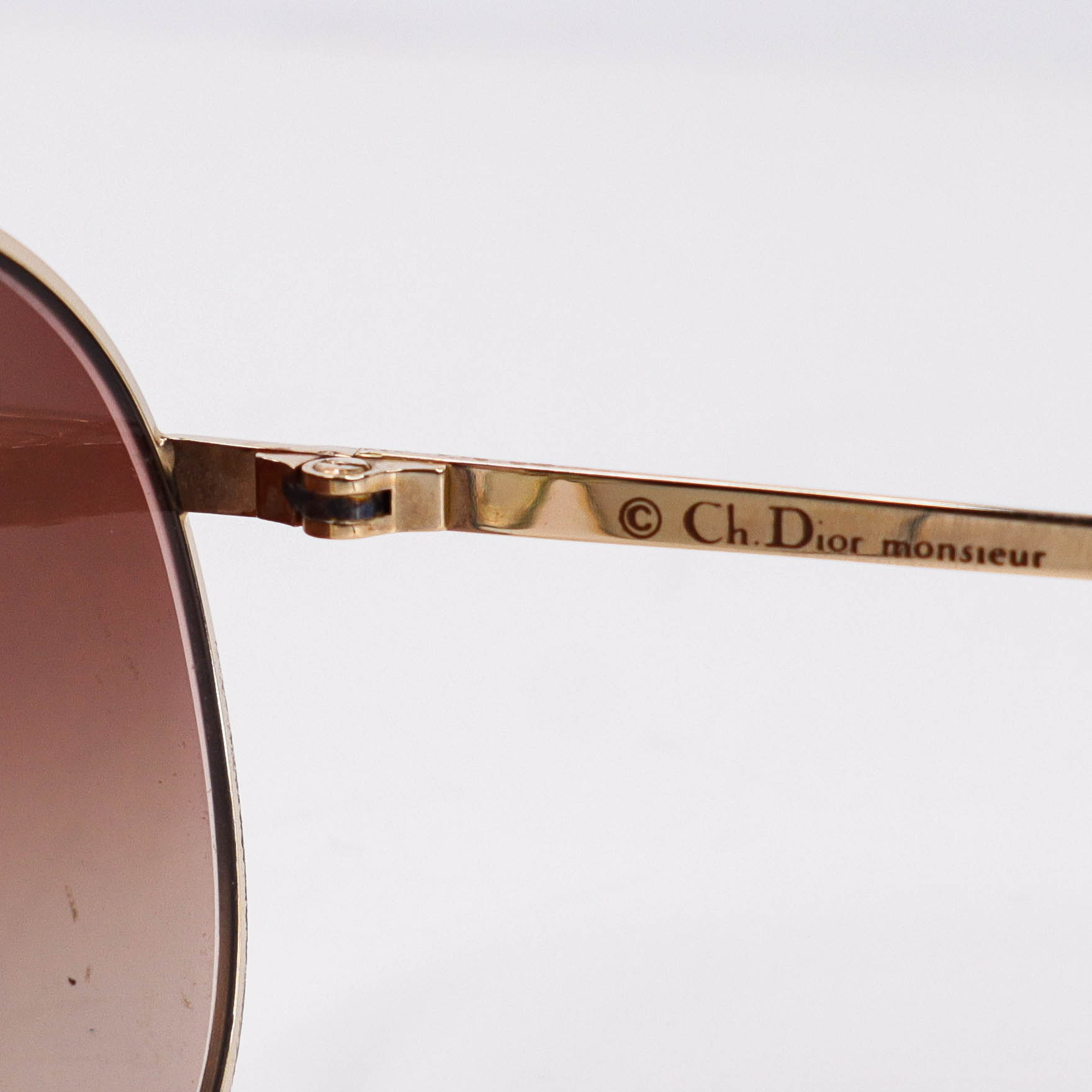 Christian Dior Monsieur 2151 Aviator Sunglasses