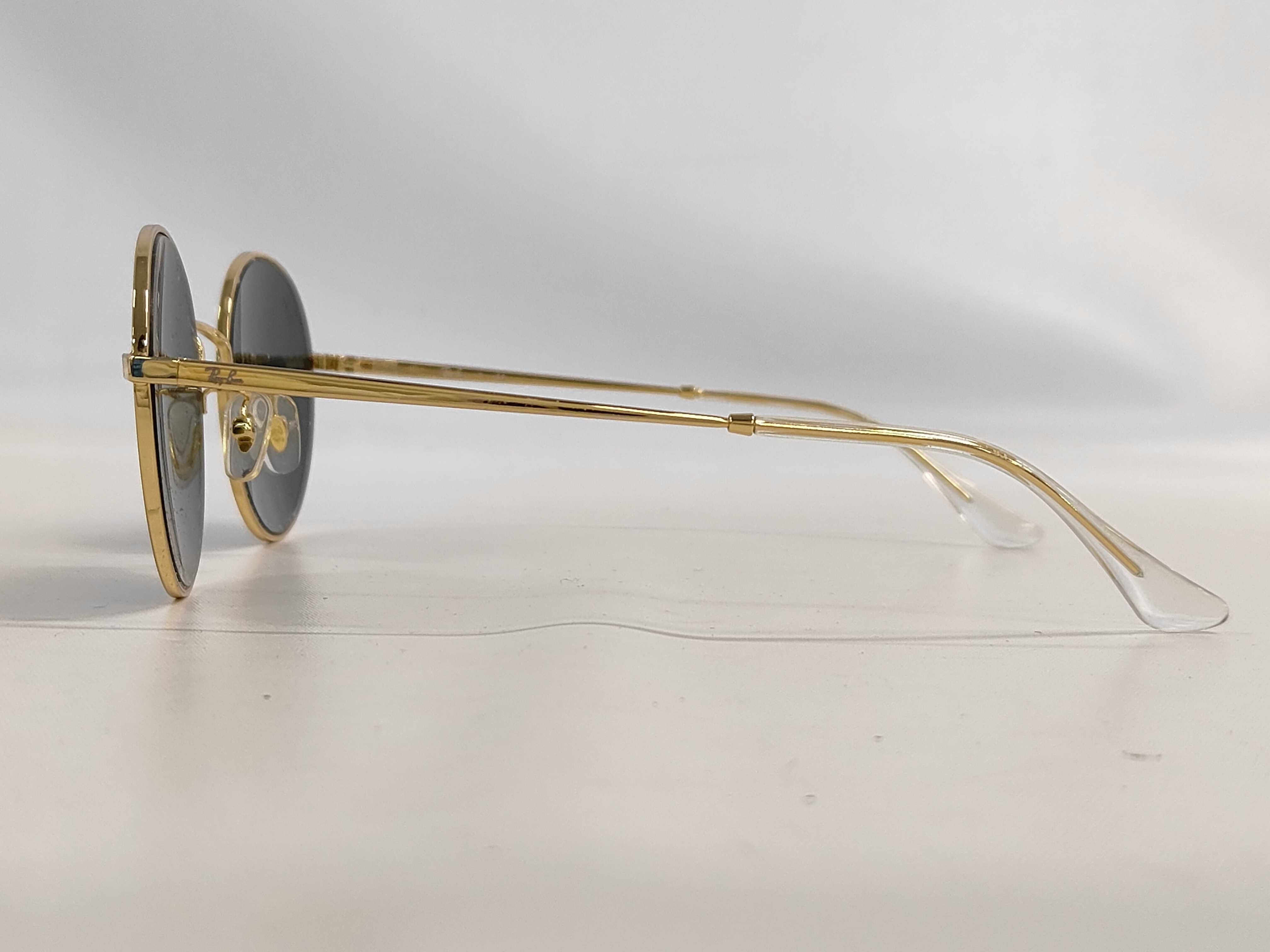Ray-Ban RB 3612D Oval Sunglasses in Arista Gold