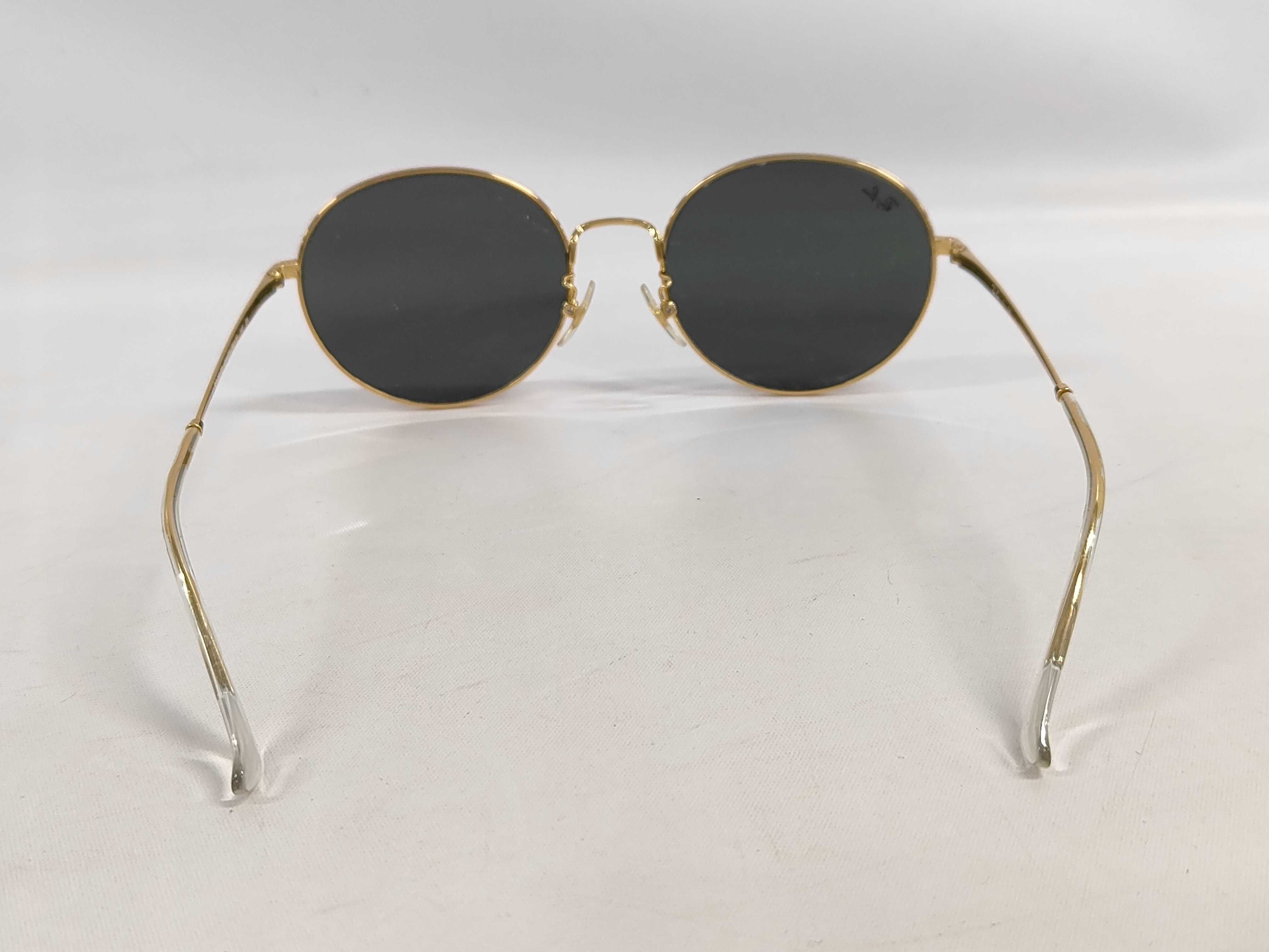 Ray-Ban RB 3612D Oval Sunglasses in Arista Gold