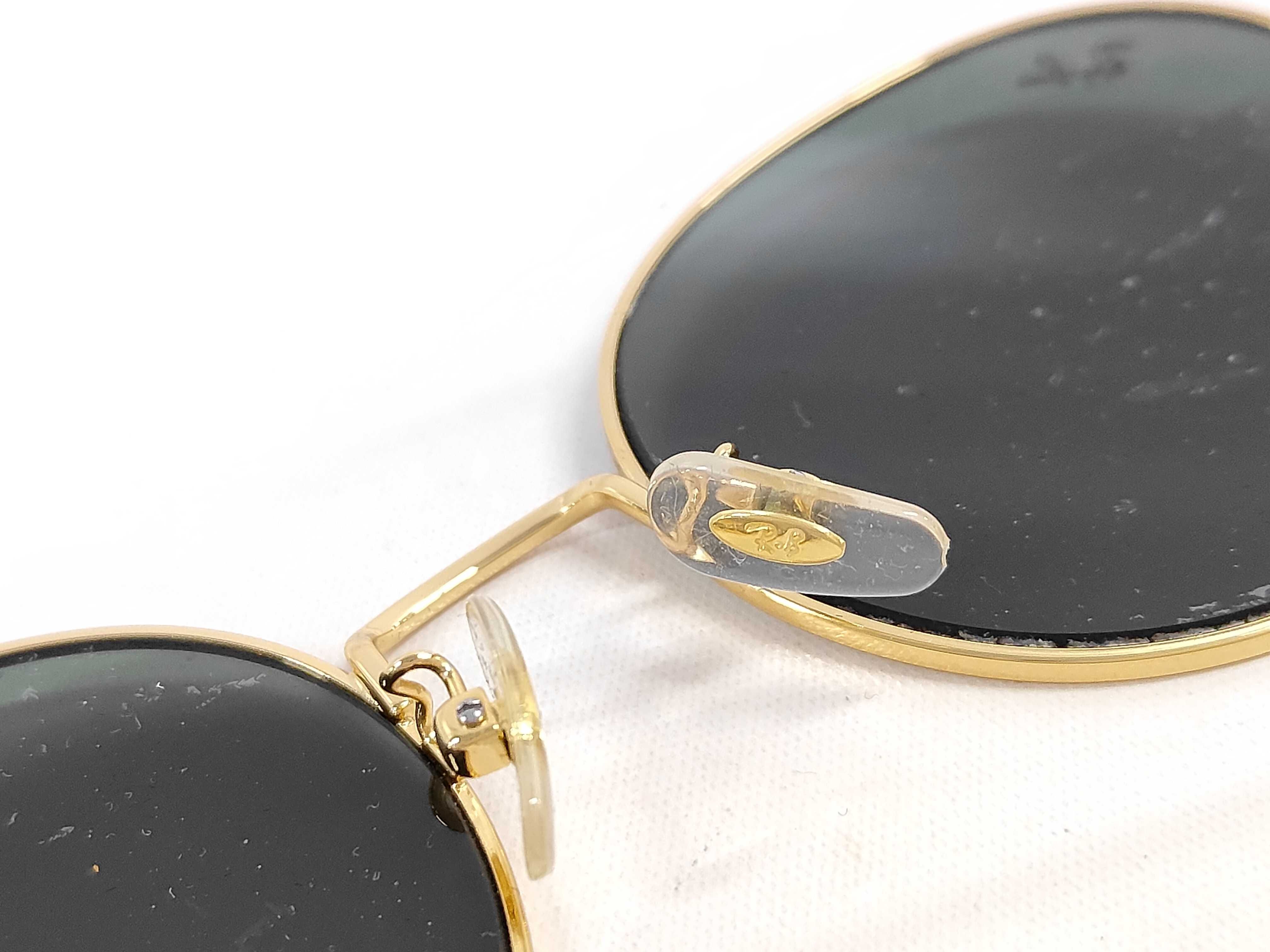 Ray-Ban RB 3612D Oval Sunglasses in Arista Gold