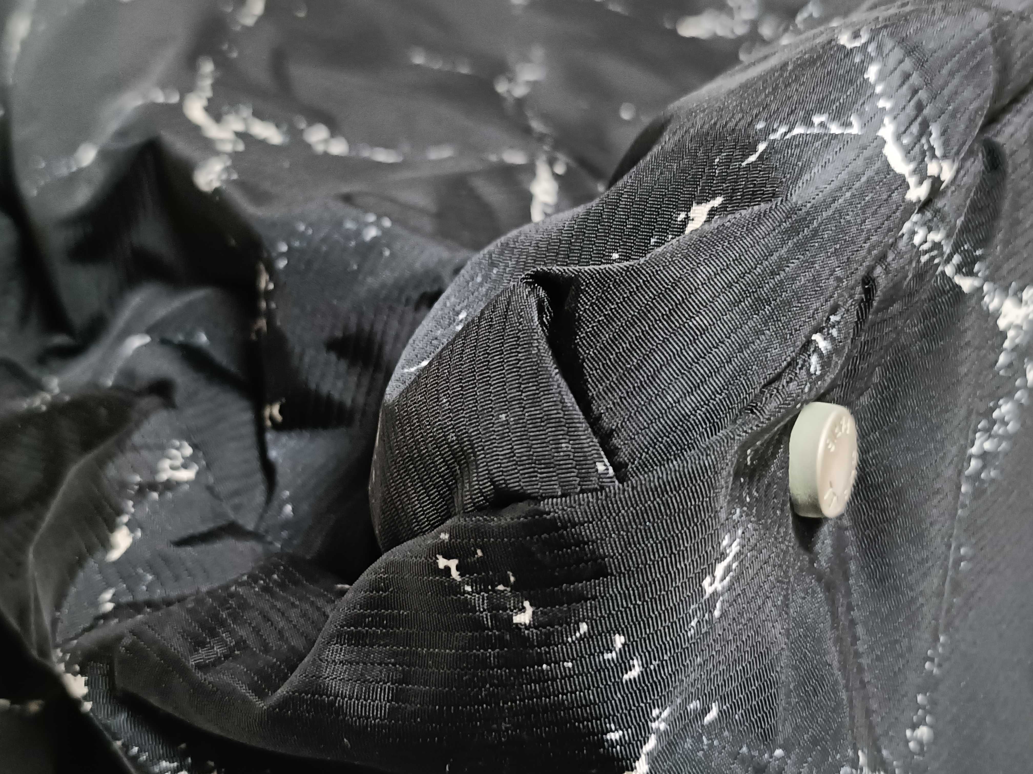 Chanel Travel Line Black Nylon Boston Travel Bag