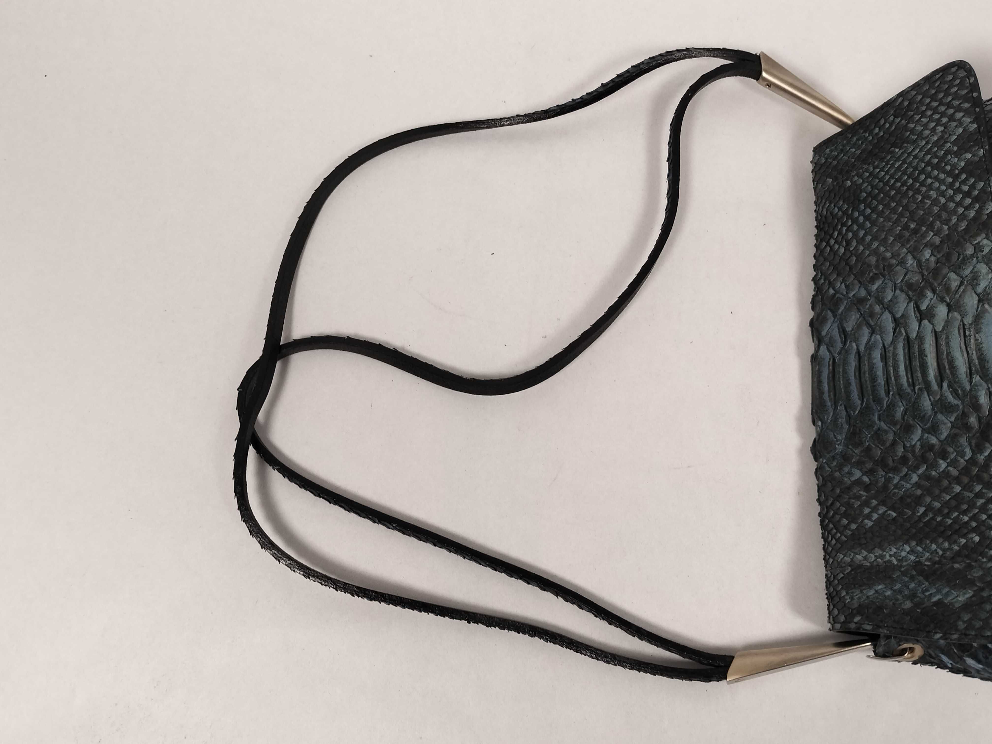 Bottega Veneta Genuine Python Skin Accordion Crossbody Bag